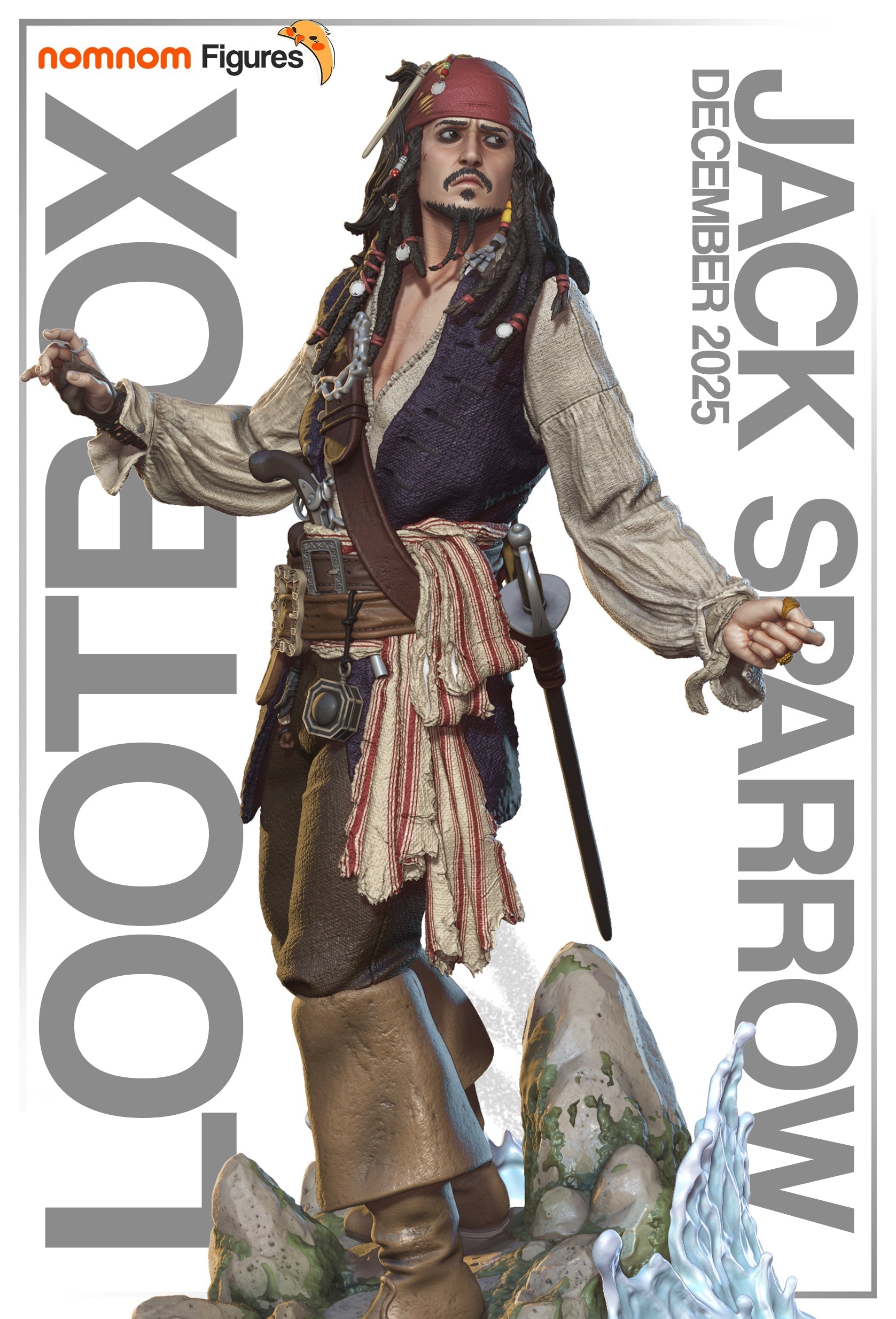 The Gentleman Pirate Statue