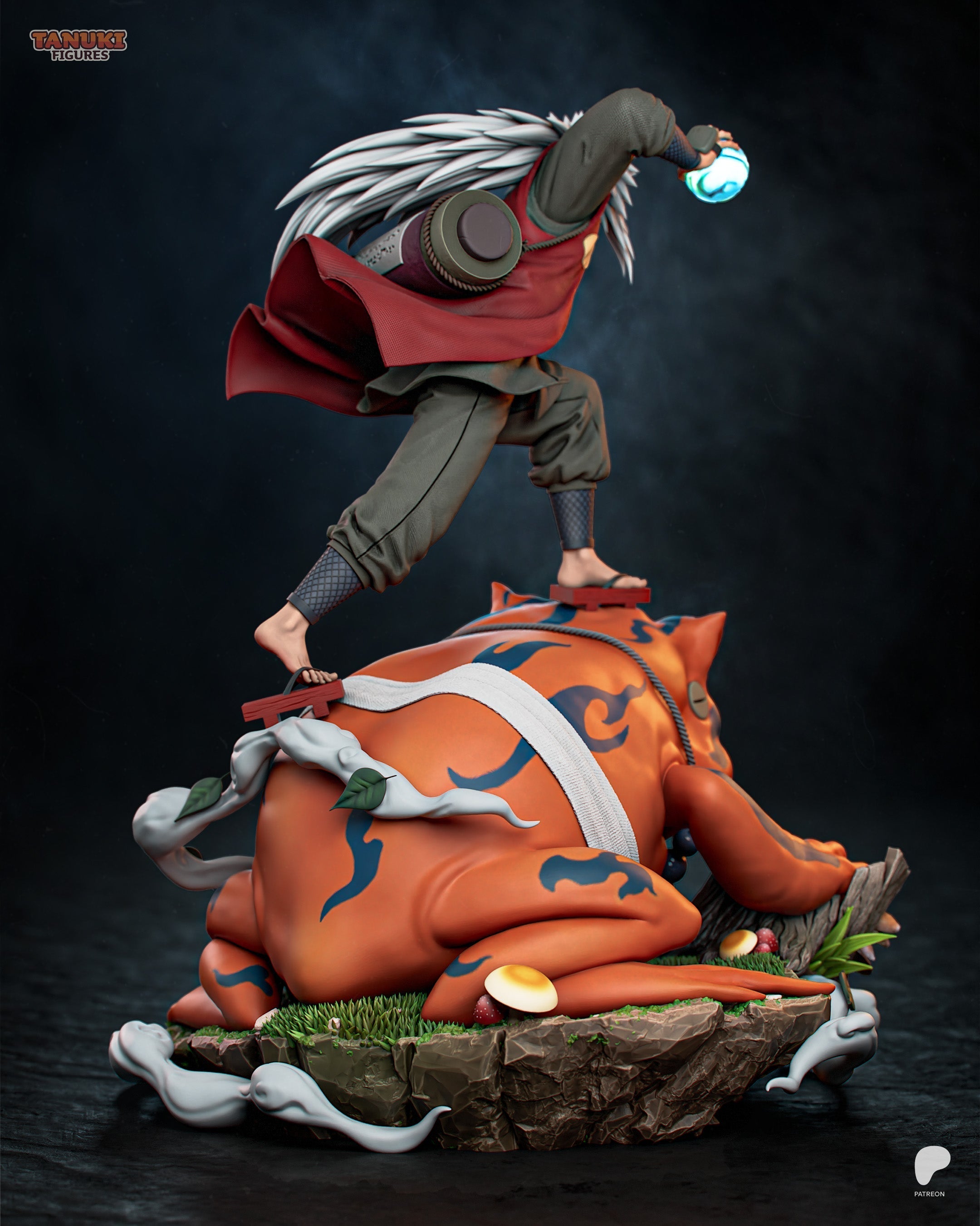 The Toad Sage Statue