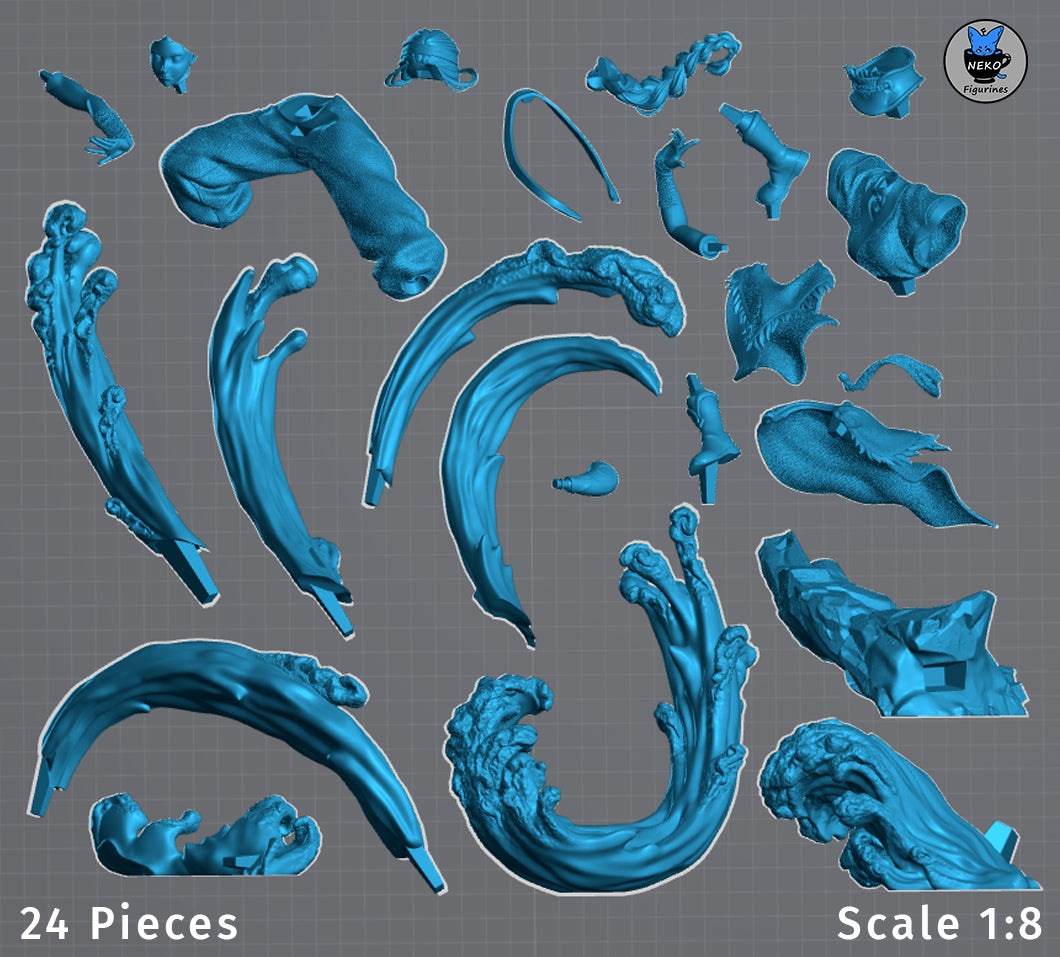 Master Waterbender Katara Statue