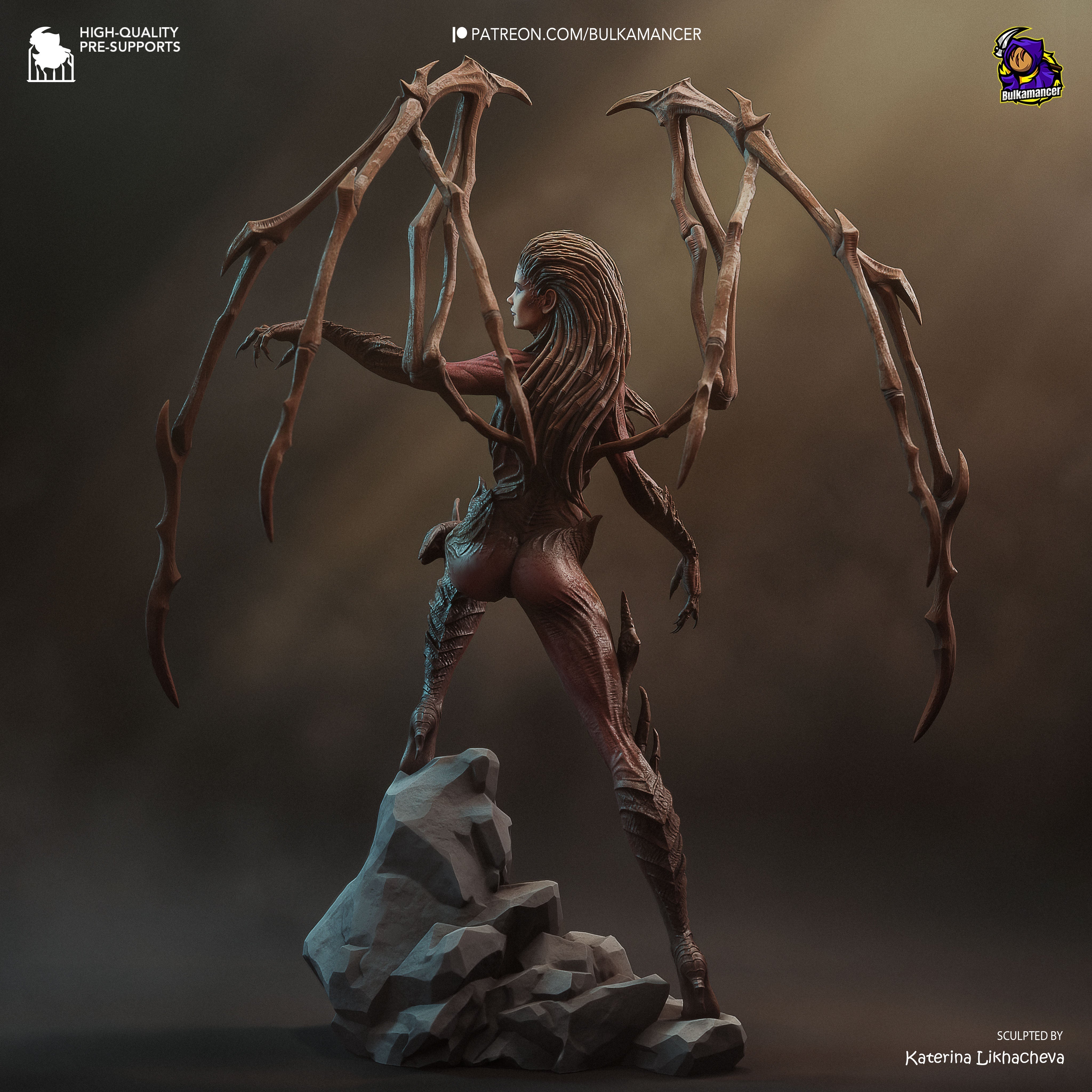 Queen of Blades Statue