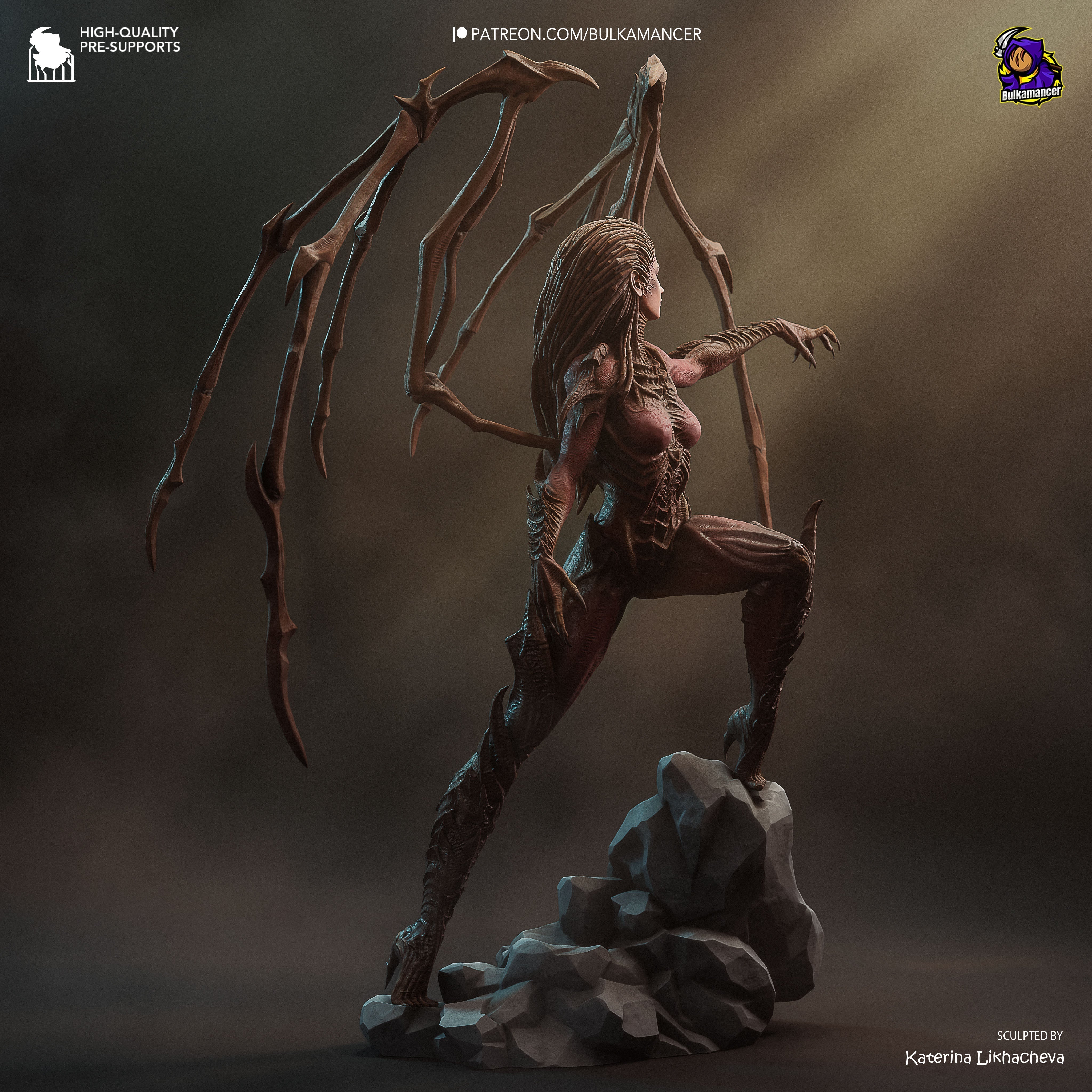 Queen of Blades Statue