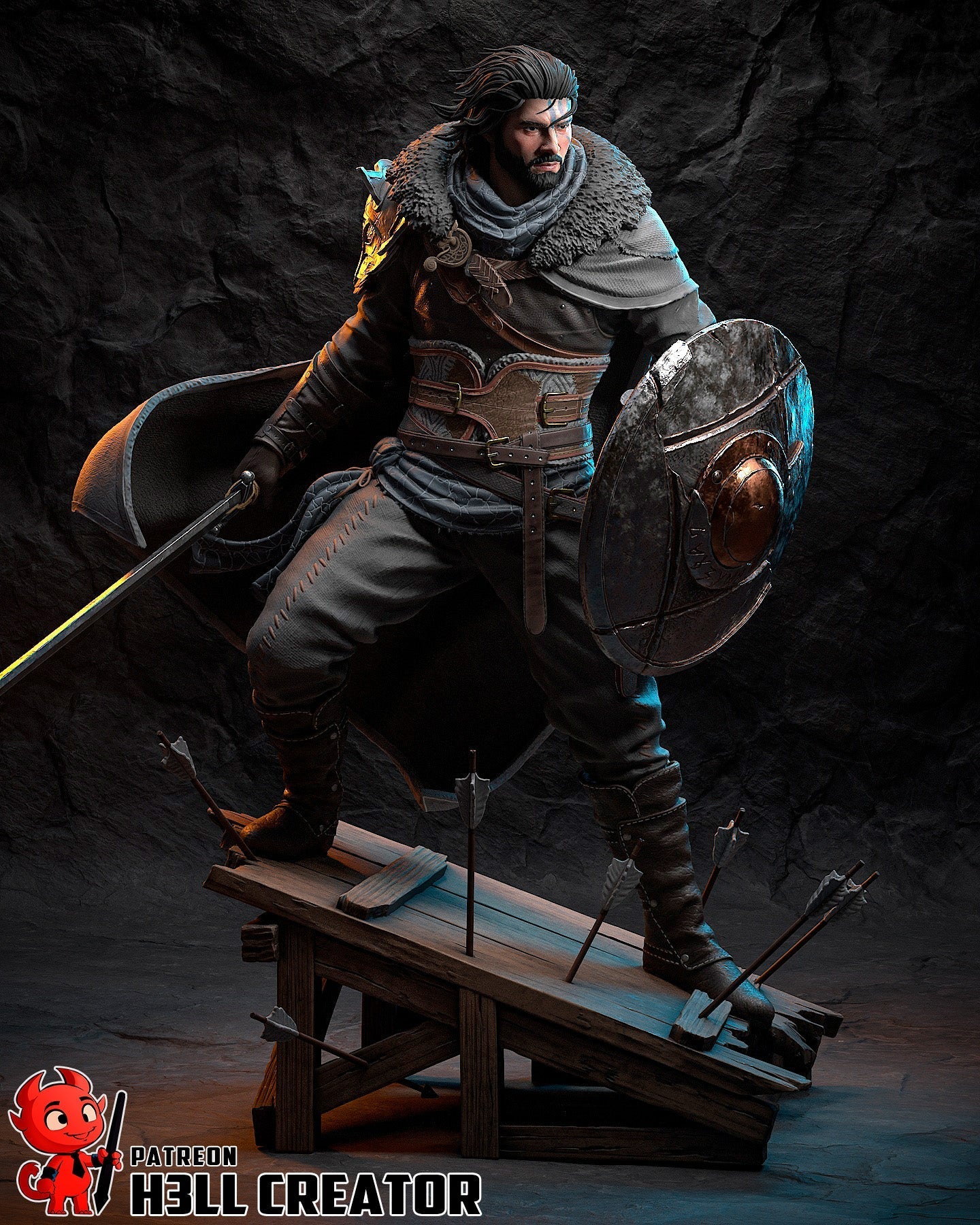 Greymane Leader Statue