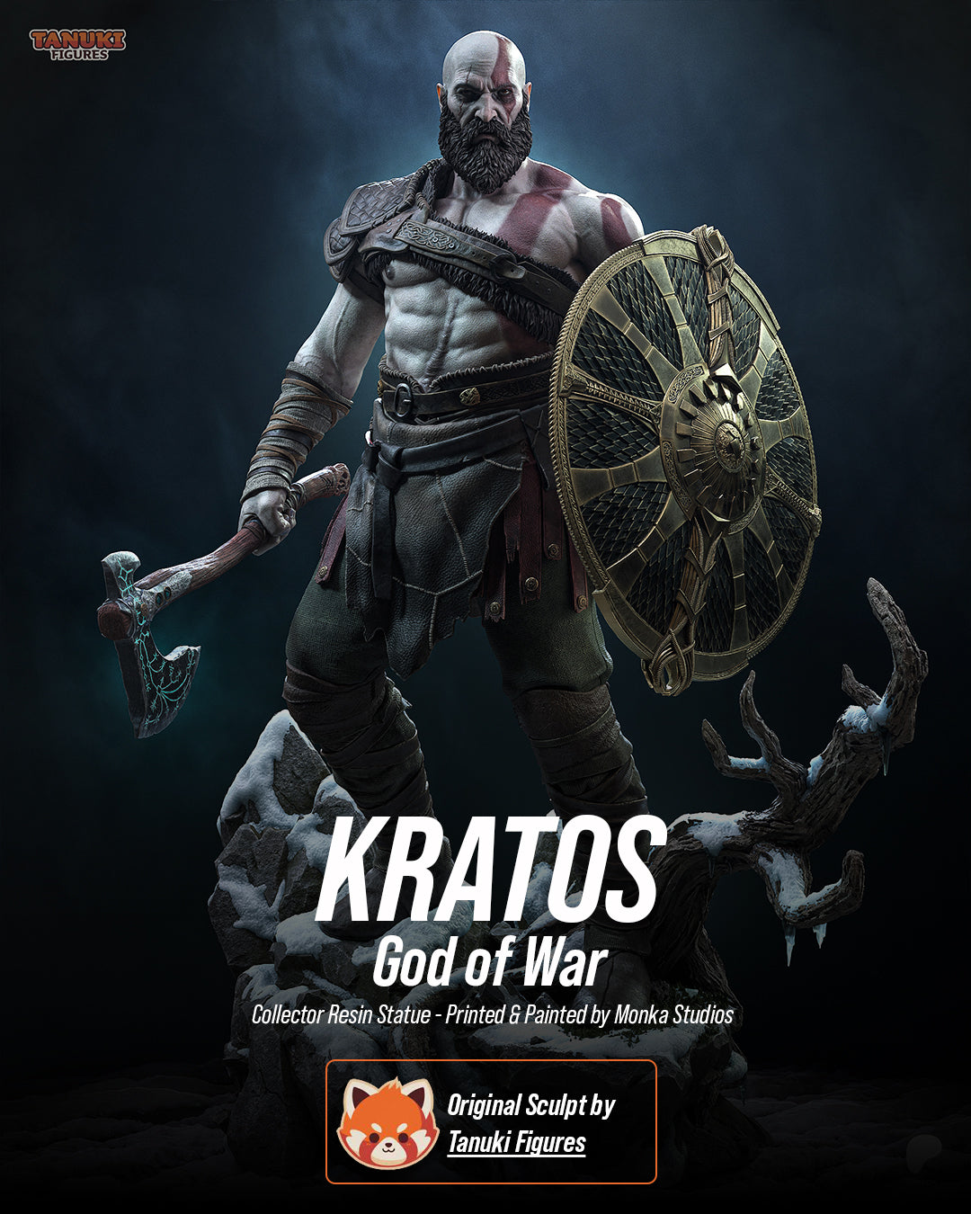 Ghost of Sparta Statue