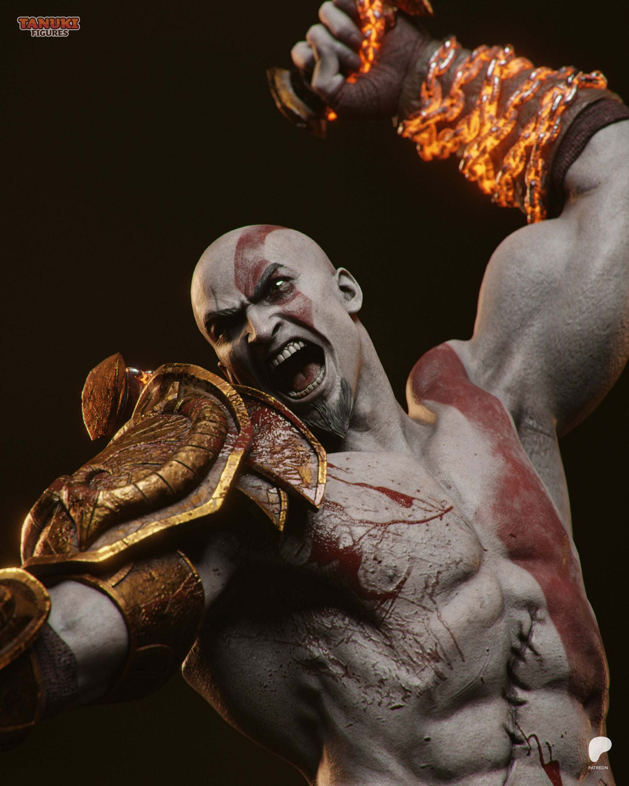 The Rage Incarnate | Maximum Detailed 12K 3D printed figure