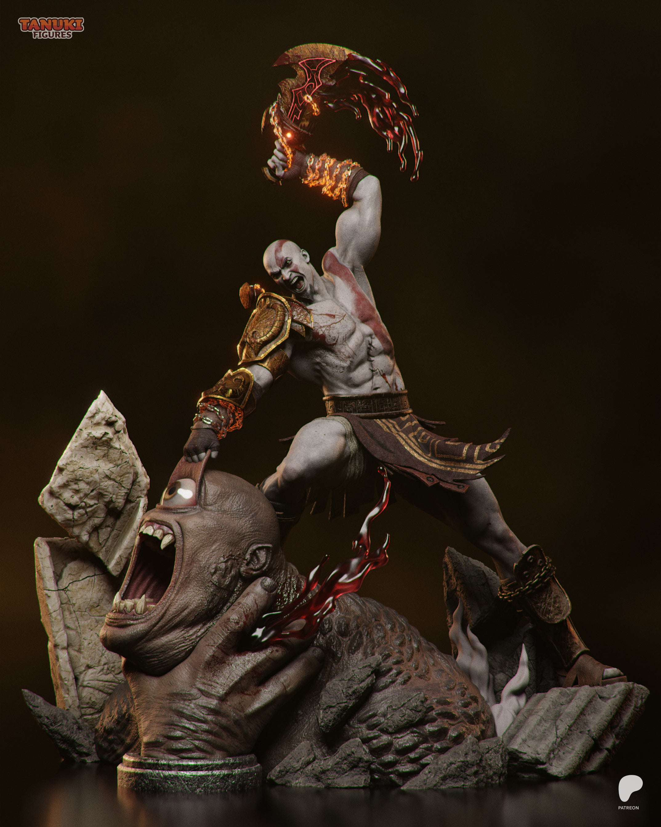 The Rage Incarnate | Maximum Detailed 12K 3D printed figure