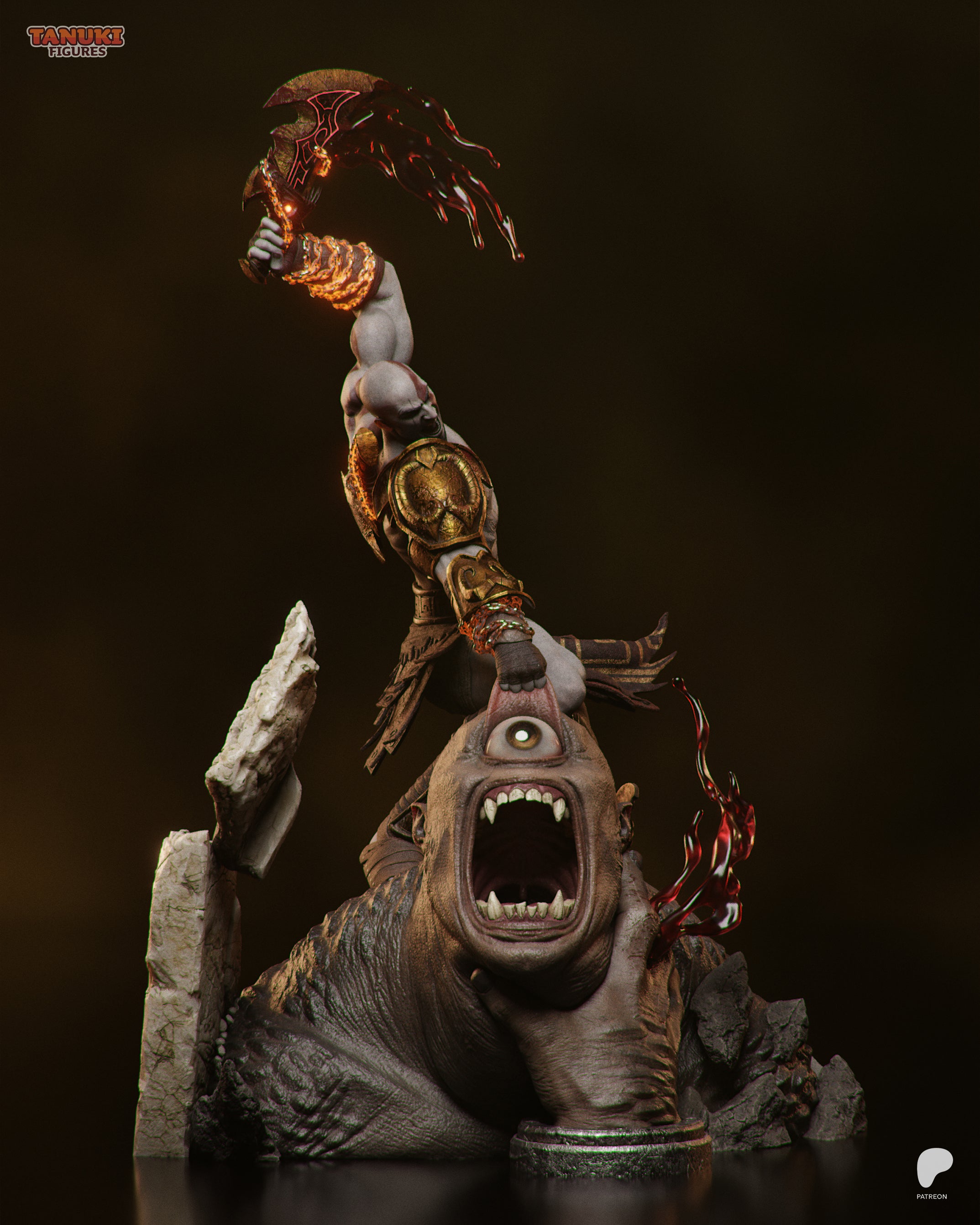 The Rage Incarnate | Maximum Detailed 12K 3D printed figure