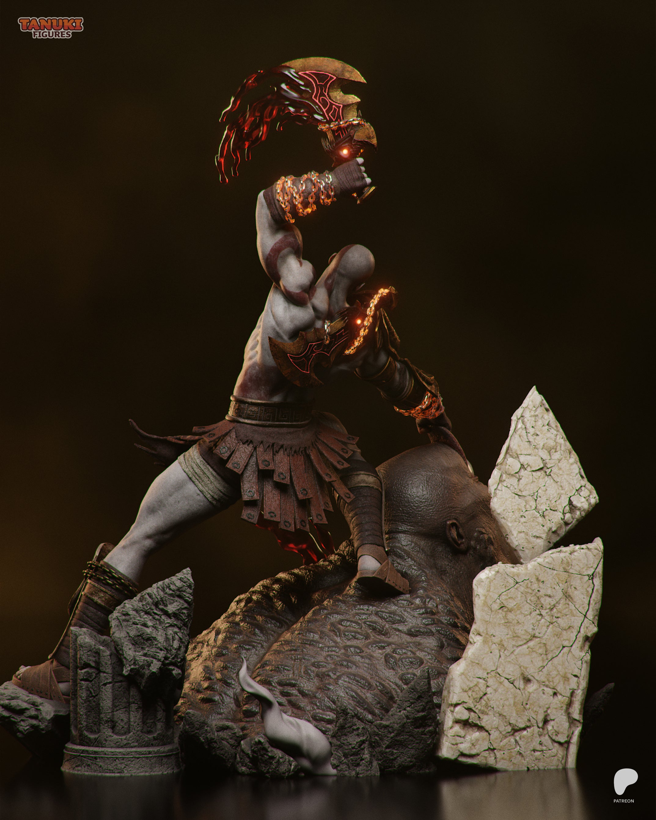 The Rage Incarnate | Maximum Detailed 12K 3D printed figure