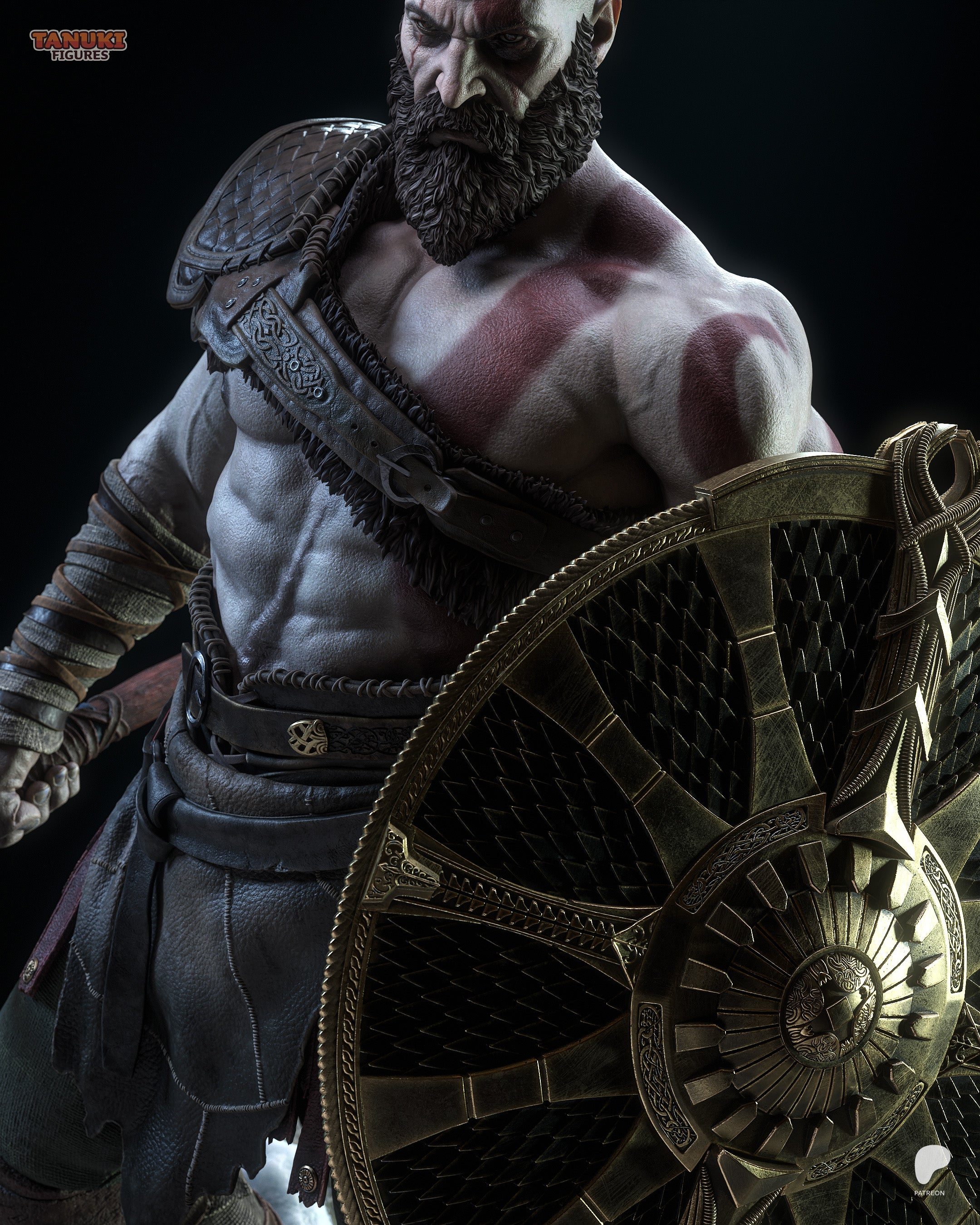 Ghost of Sparta Statue