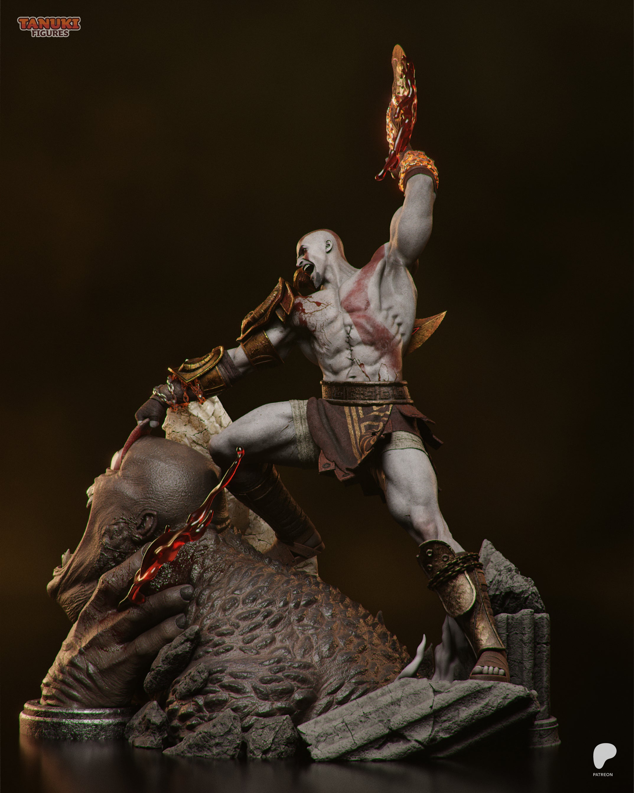 The Rage Incarnate | Maximum Detailed 12K 3D printed figure