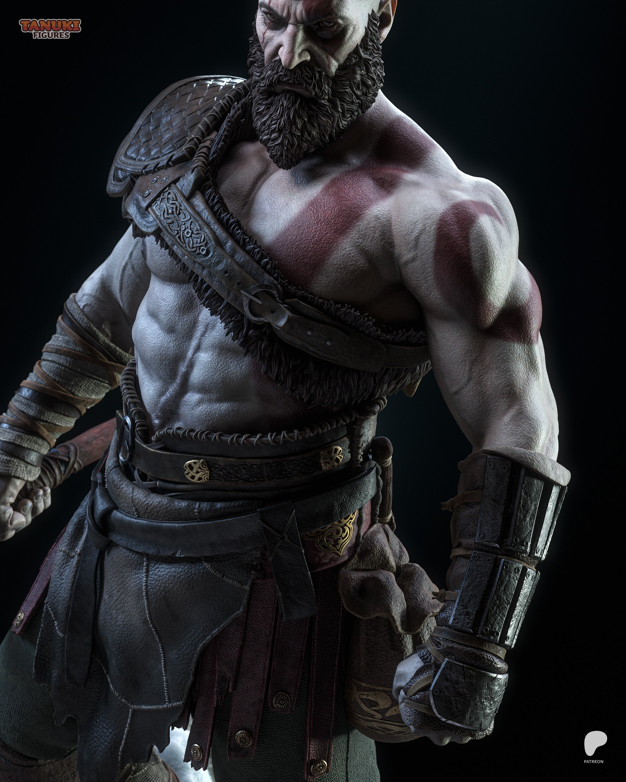 Ghost of Sparta Statue
