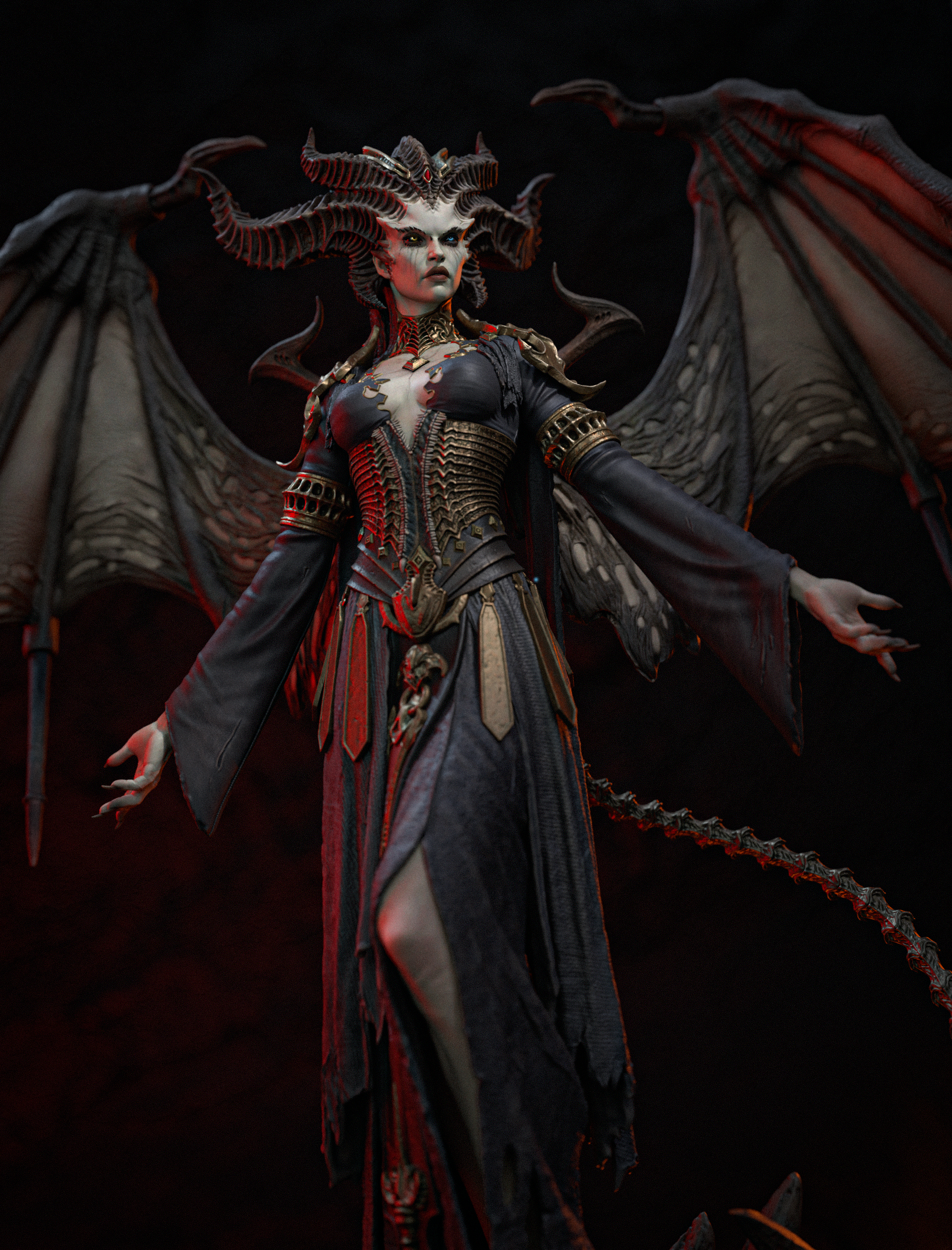 The Daughter of Hatred Statue