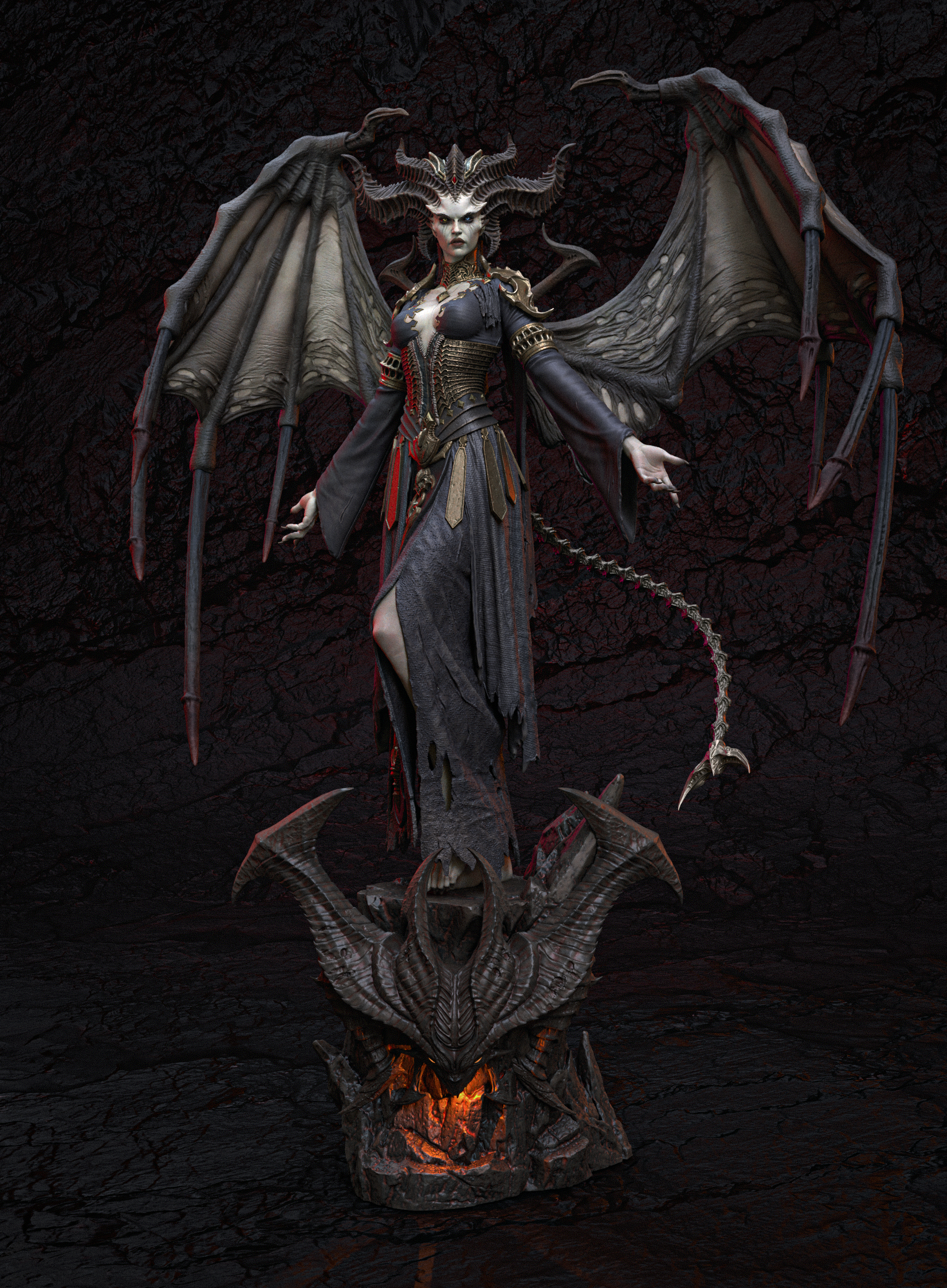 The Daughter of Hatred Statue