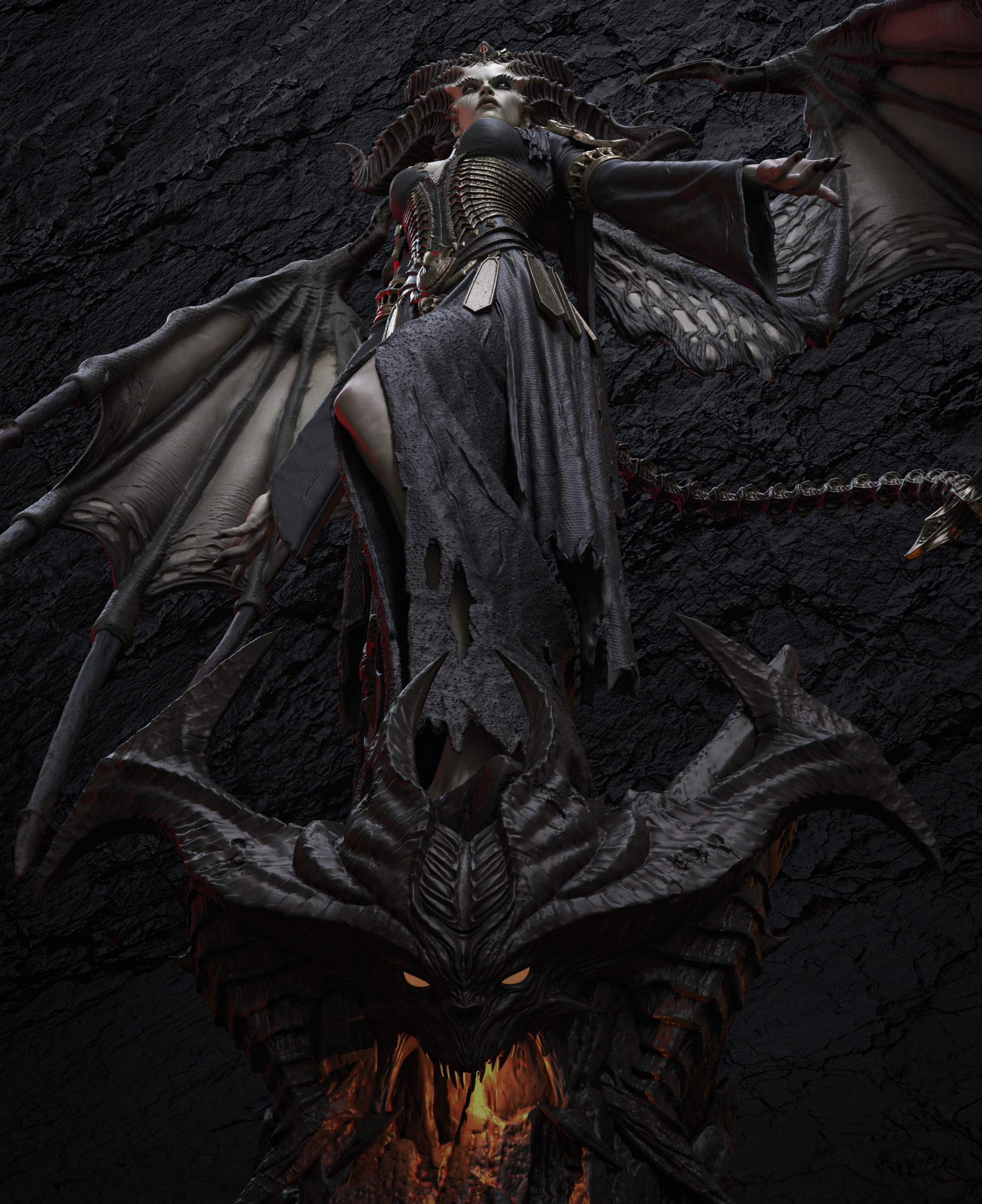 The Daughter of Hatred Statue