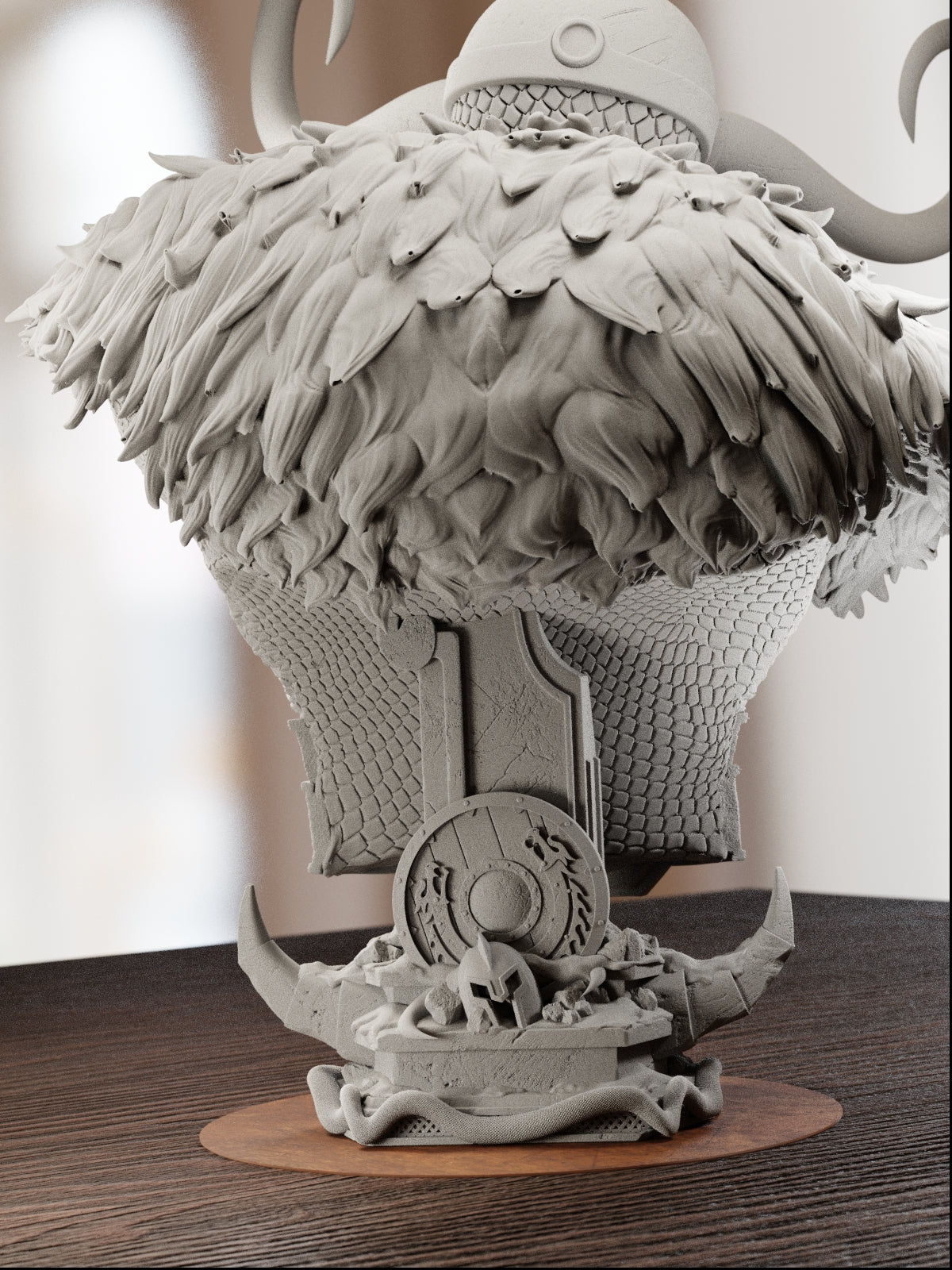 The Trickster God | Maximum Detailed 12K 3D printed bust