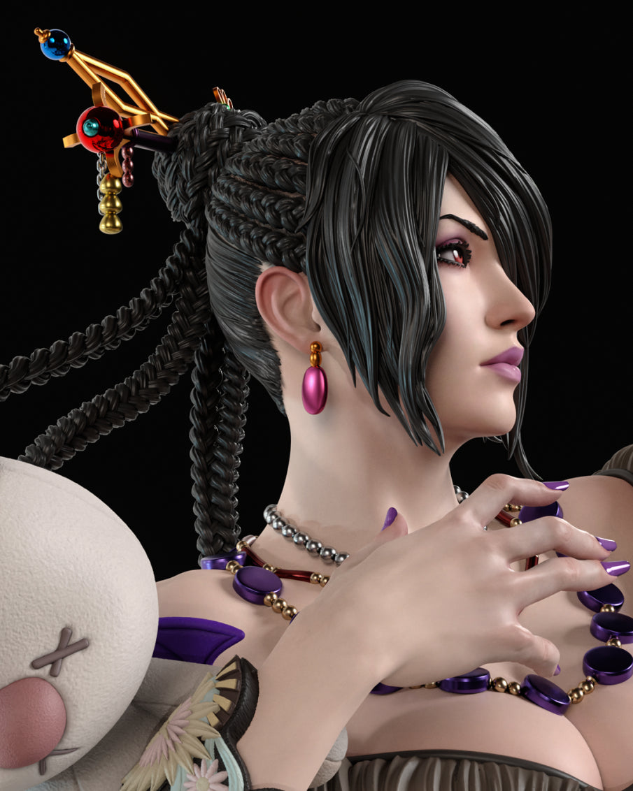 Black Mage of Besaid Statue