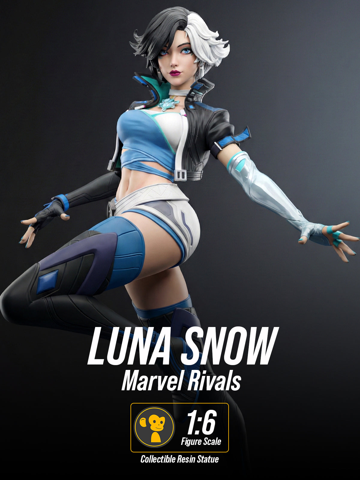 The Ice Idol | Maximum Detailed 12K 3D printed figure