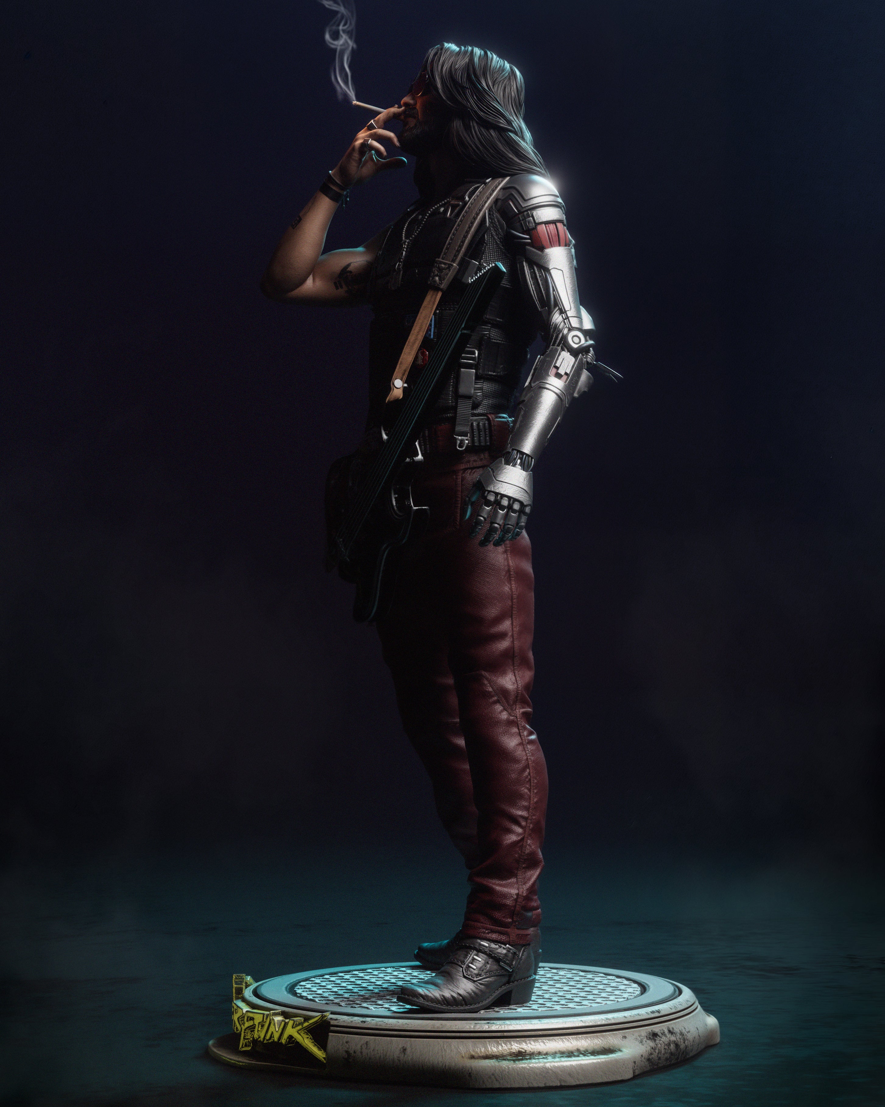 The City Legend | Maximum Detailed 12K 3D printed figure