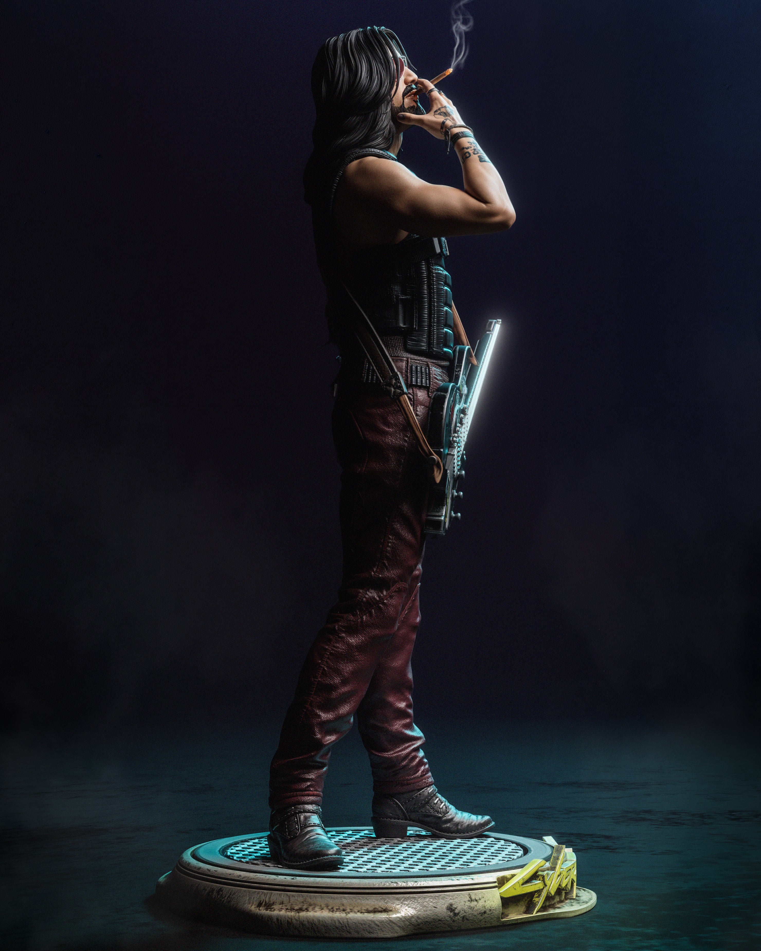 The City Legend | Maximum Detailed 12K 3D printed figure