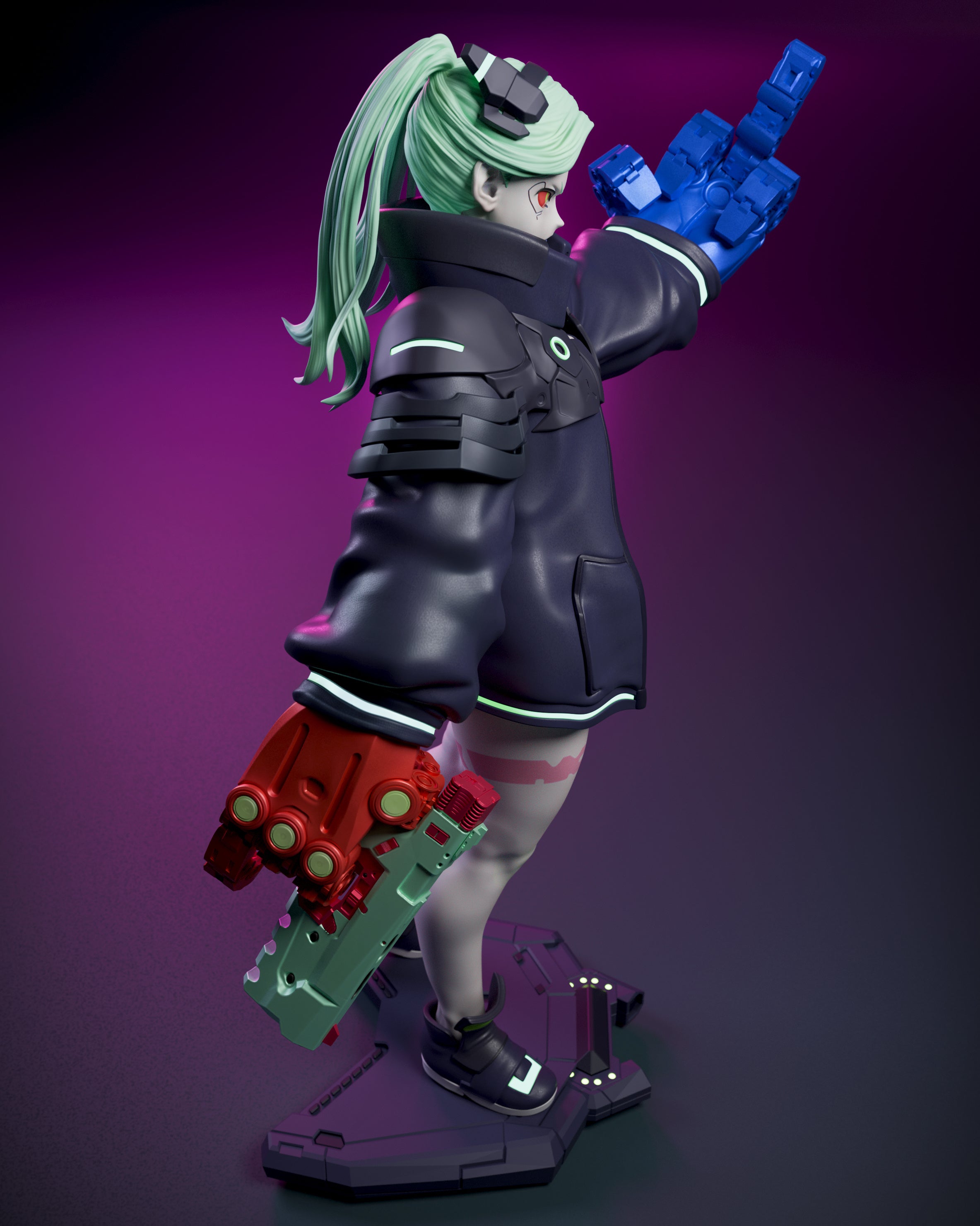 The Loose Cannon | Maximum Detailed 12K 3D printed figure