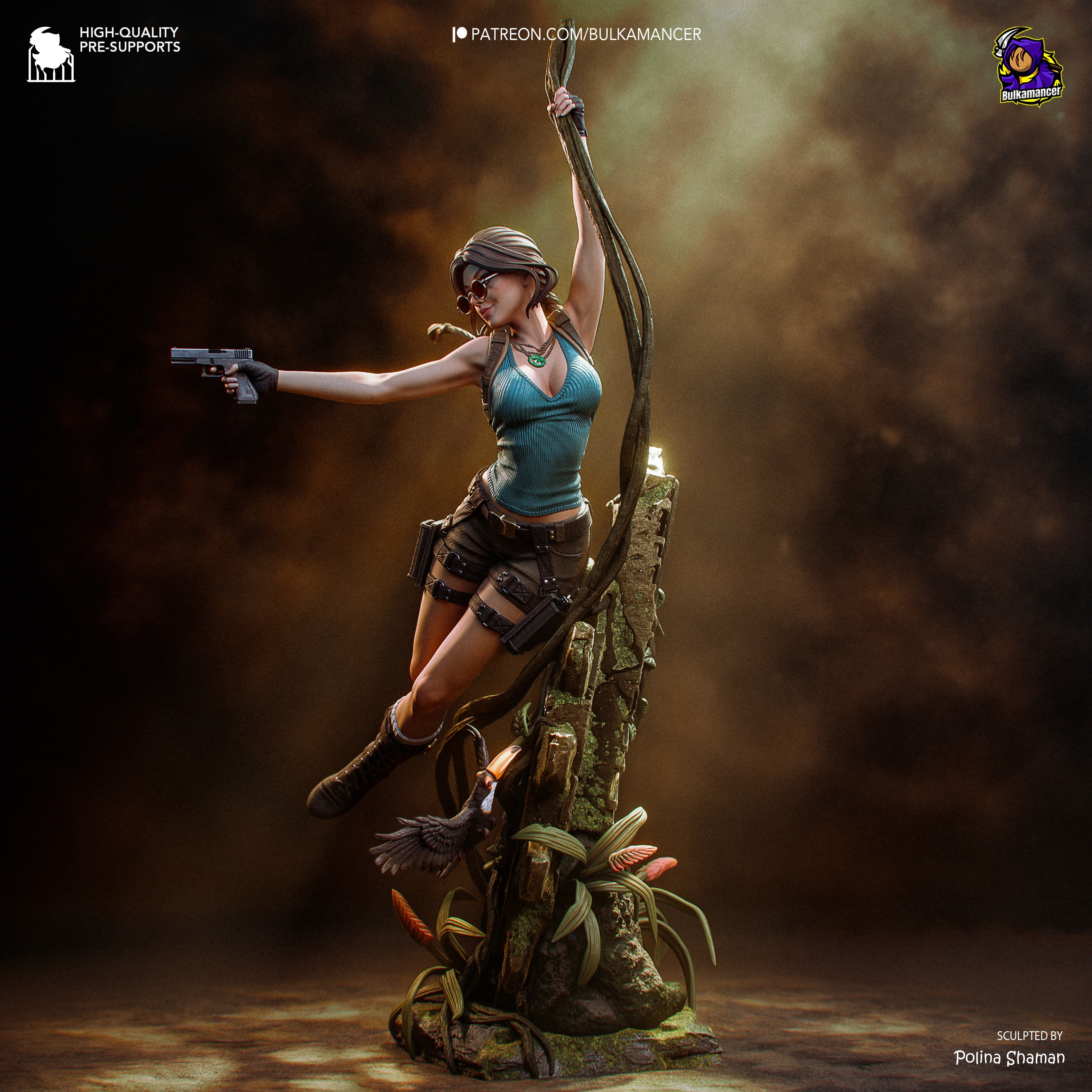 The Archaeologist Statue