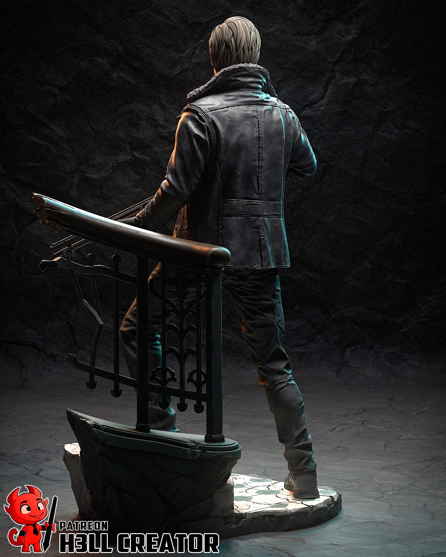 The Kennedy | Maximum Detailed 12K 3D printed figure