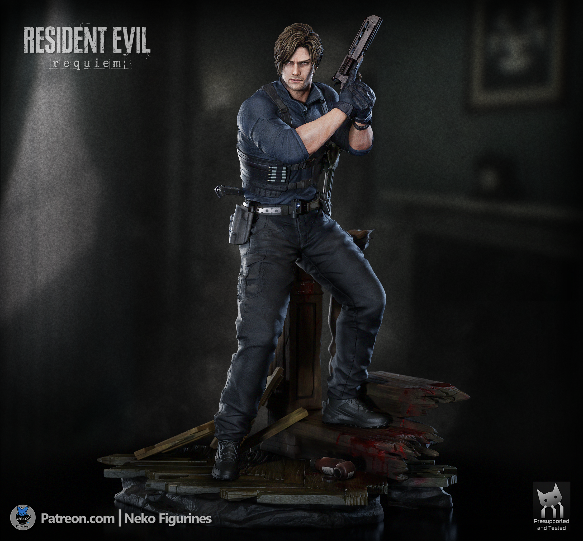 The Midnight Agent Statue