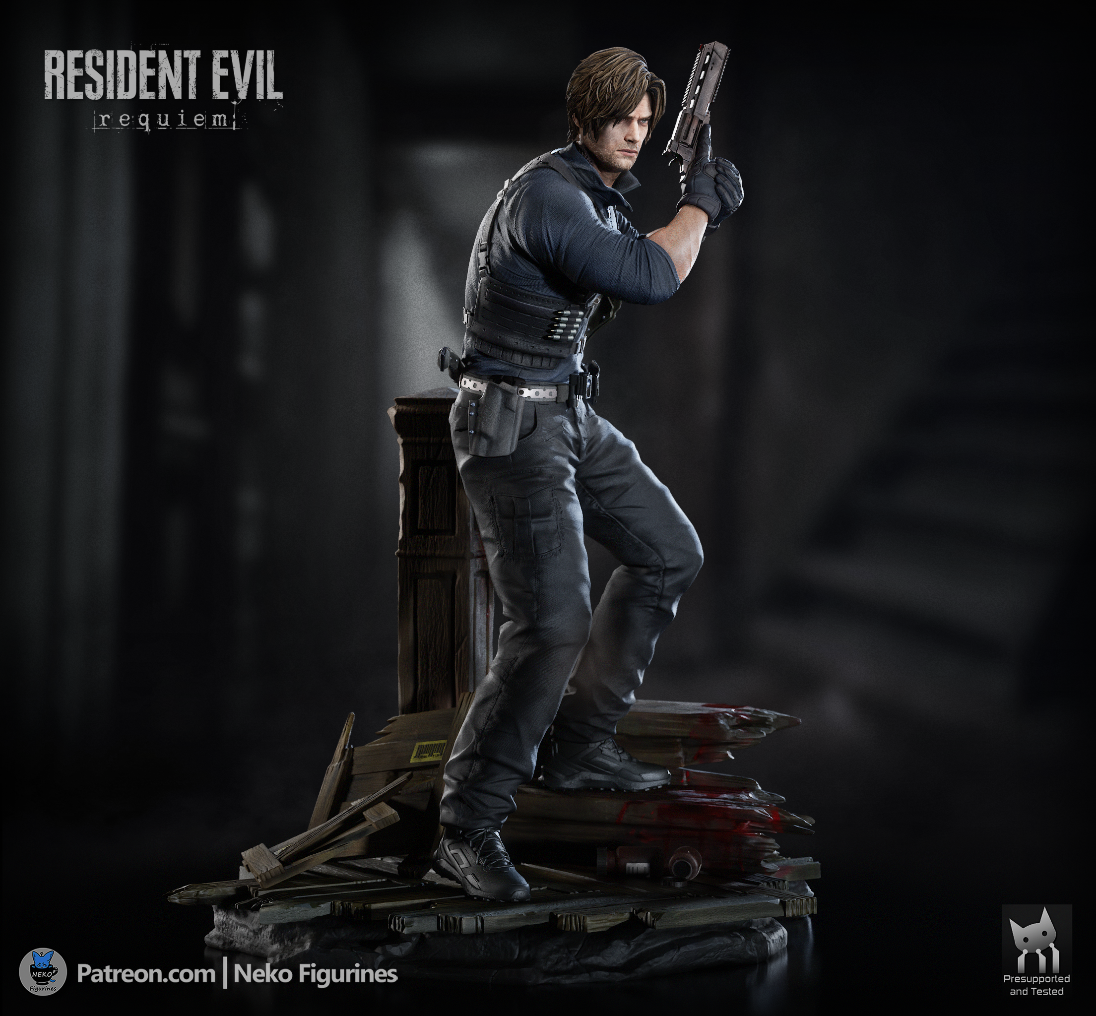 The Midnight Agent Statue