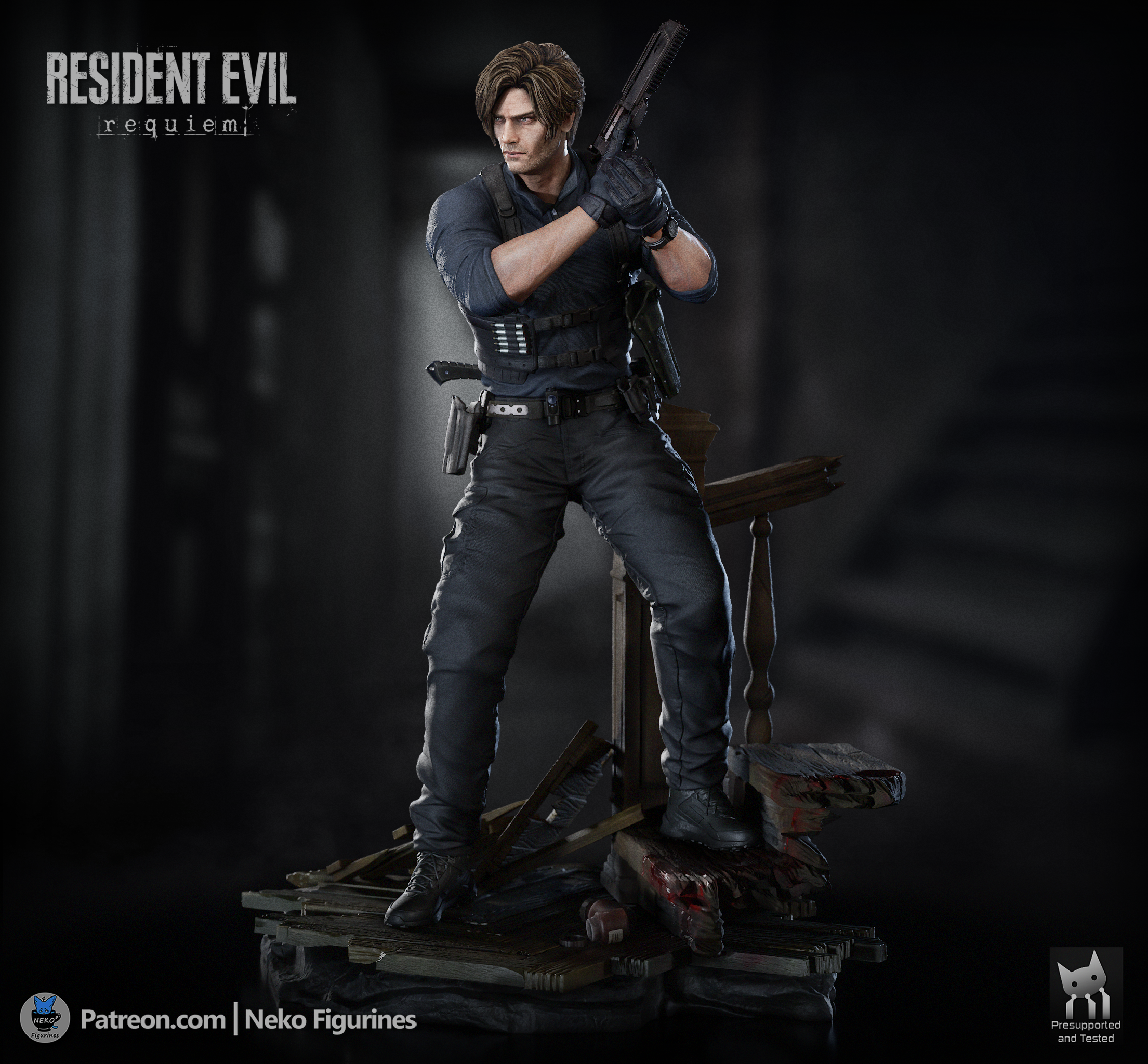 The Midnight Agent Statue