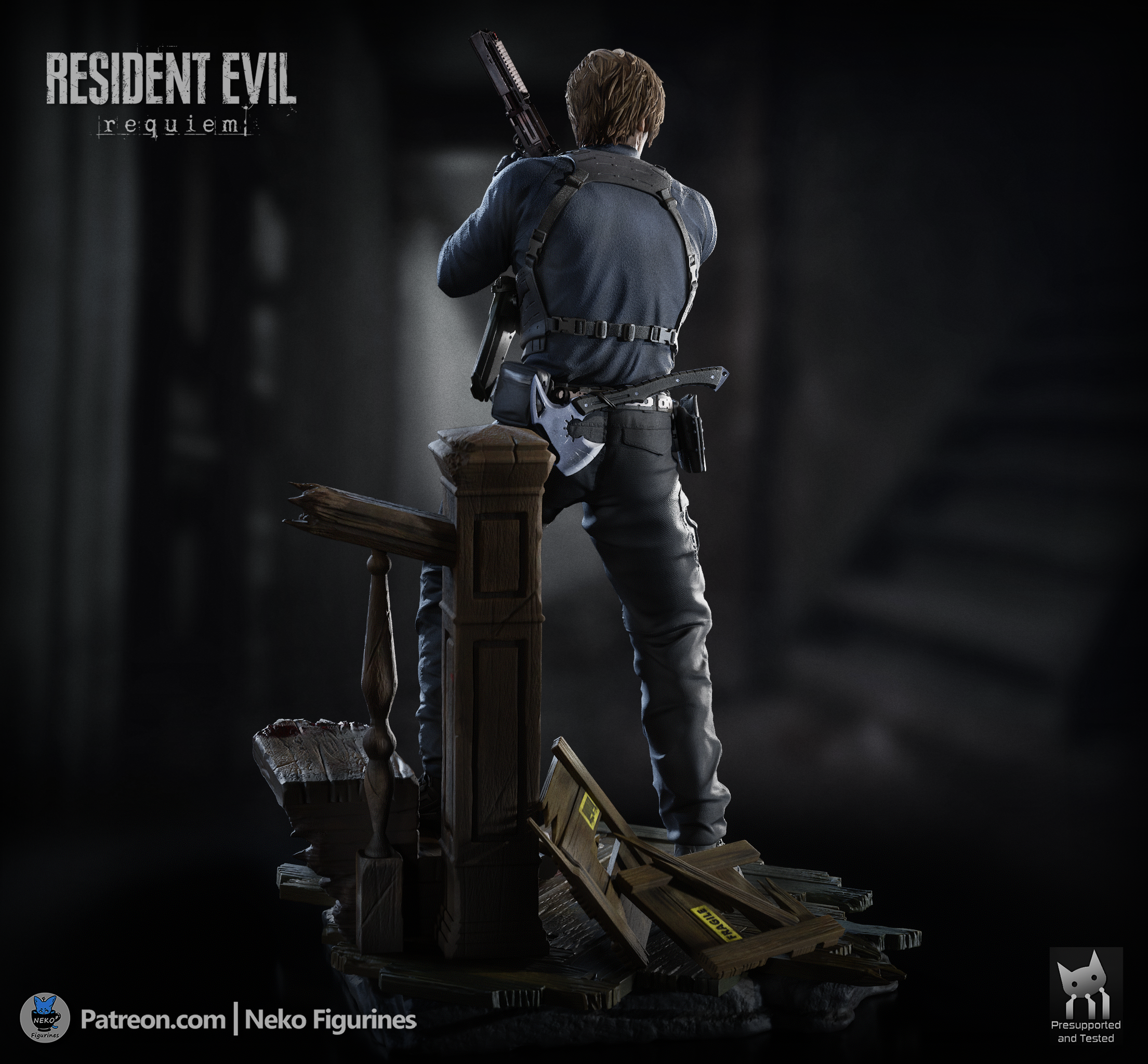 The Midnight Agent Statue