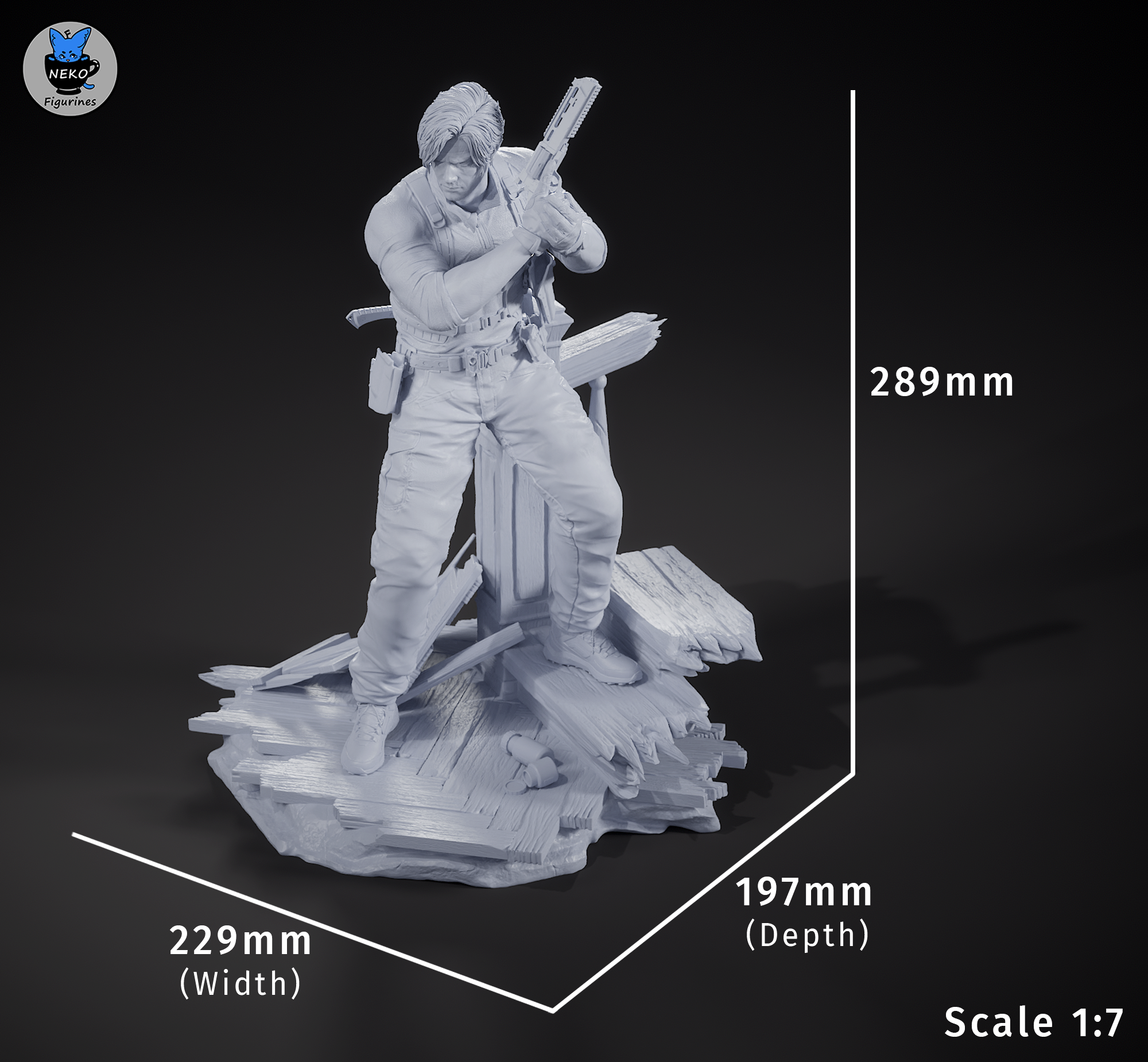 The Midnight Agent Statue