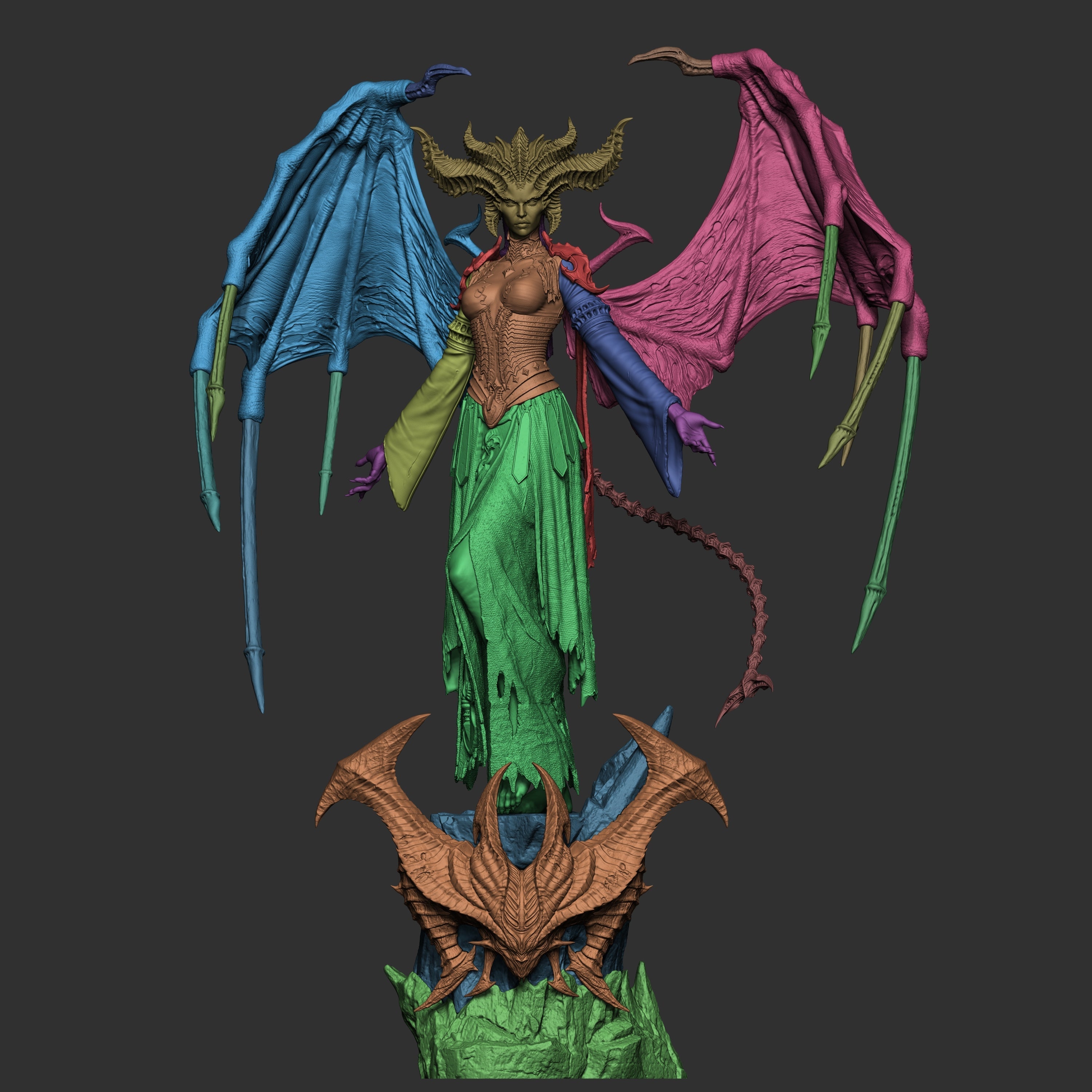 The Daughter of Hatred Statue