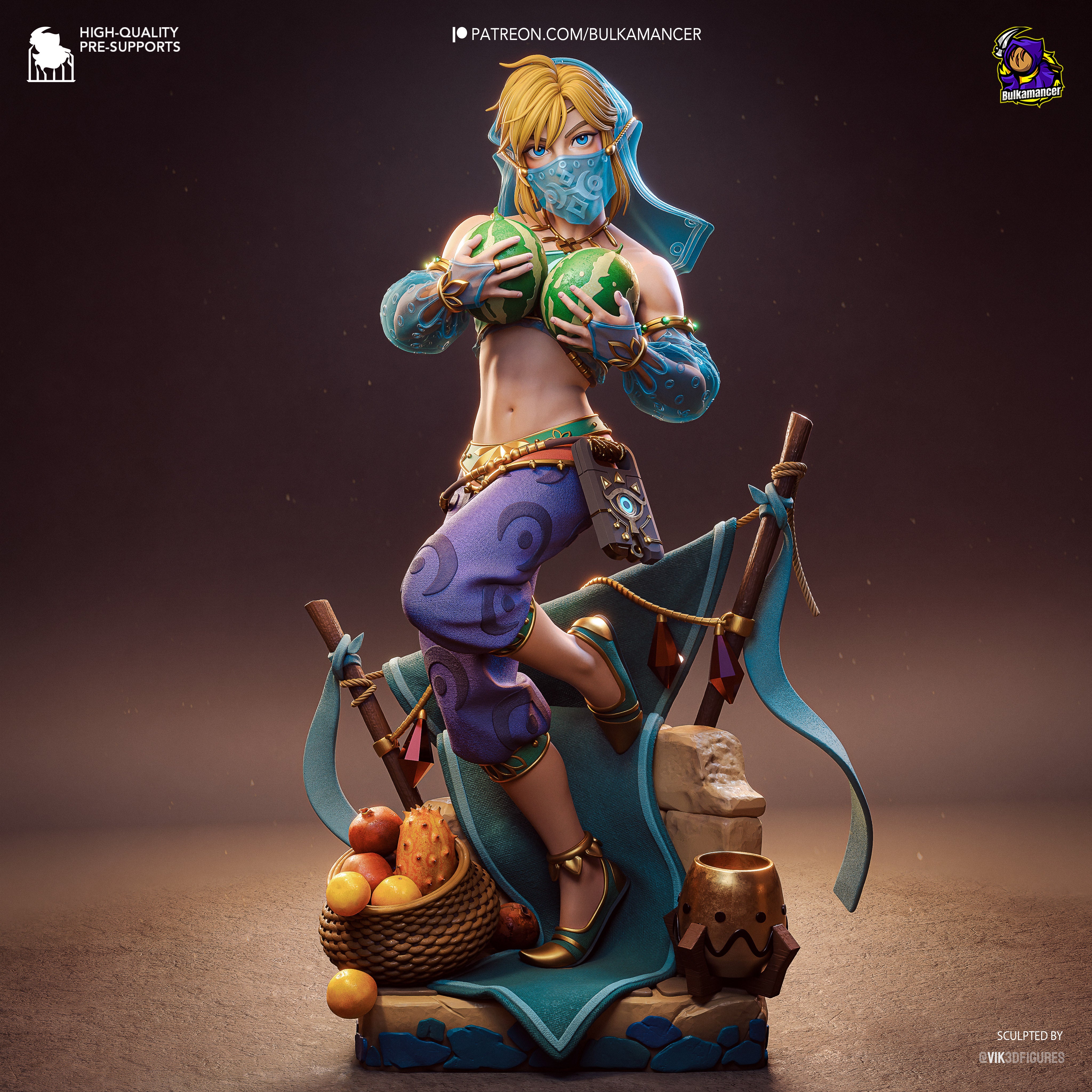 Gerudo Vai Hero Statue