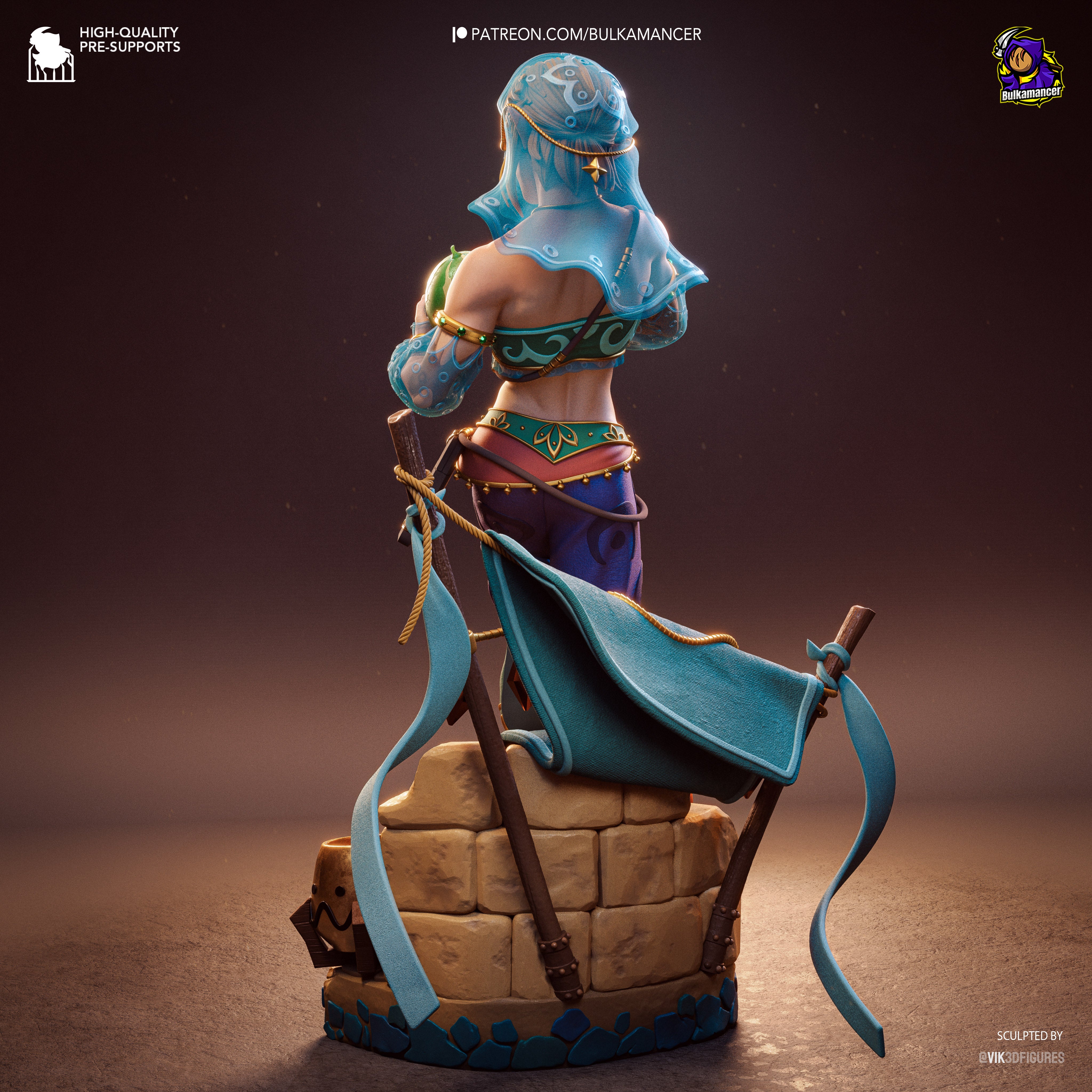 Gerudo Vai Hero Statue
