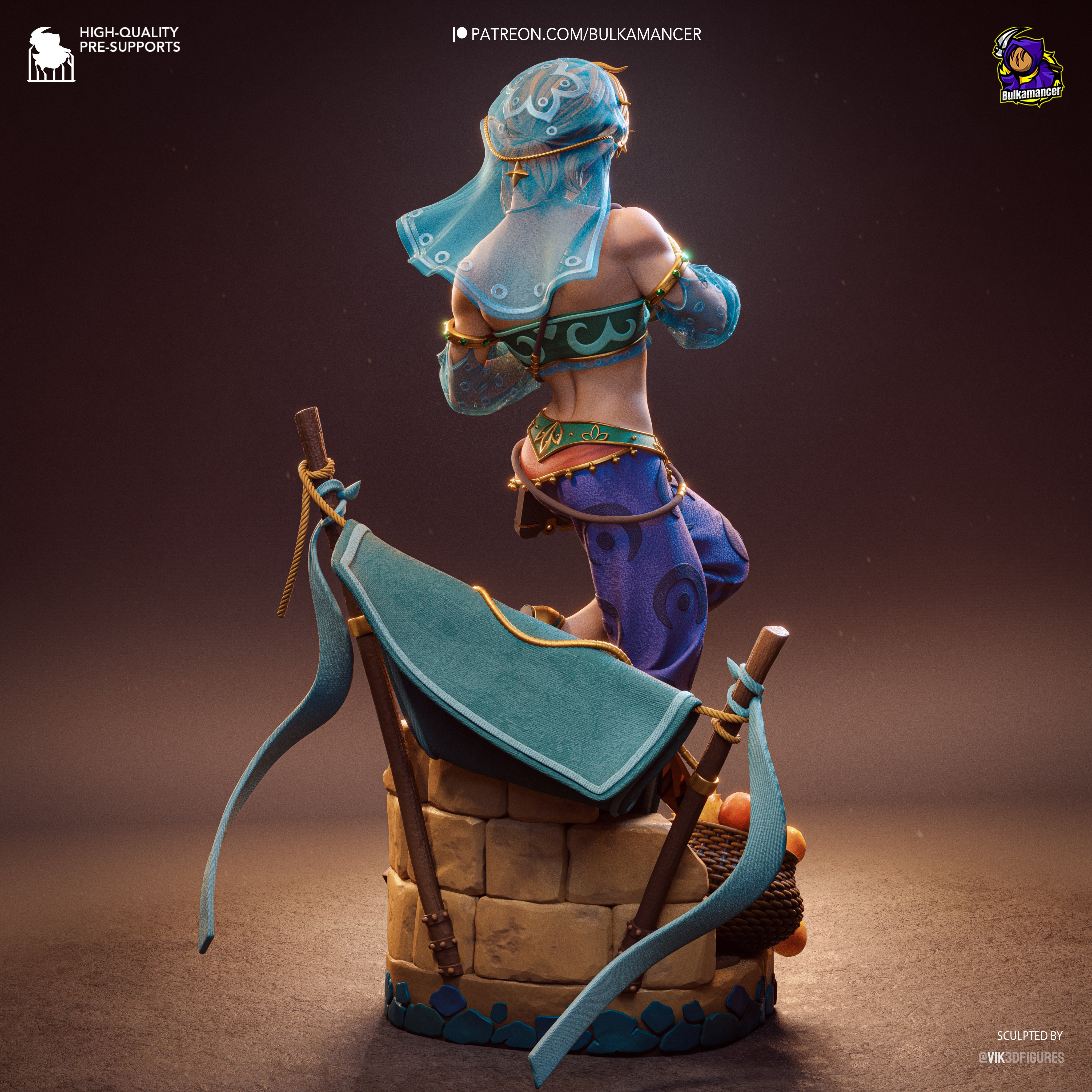 Gerudo Vai Hero Statue