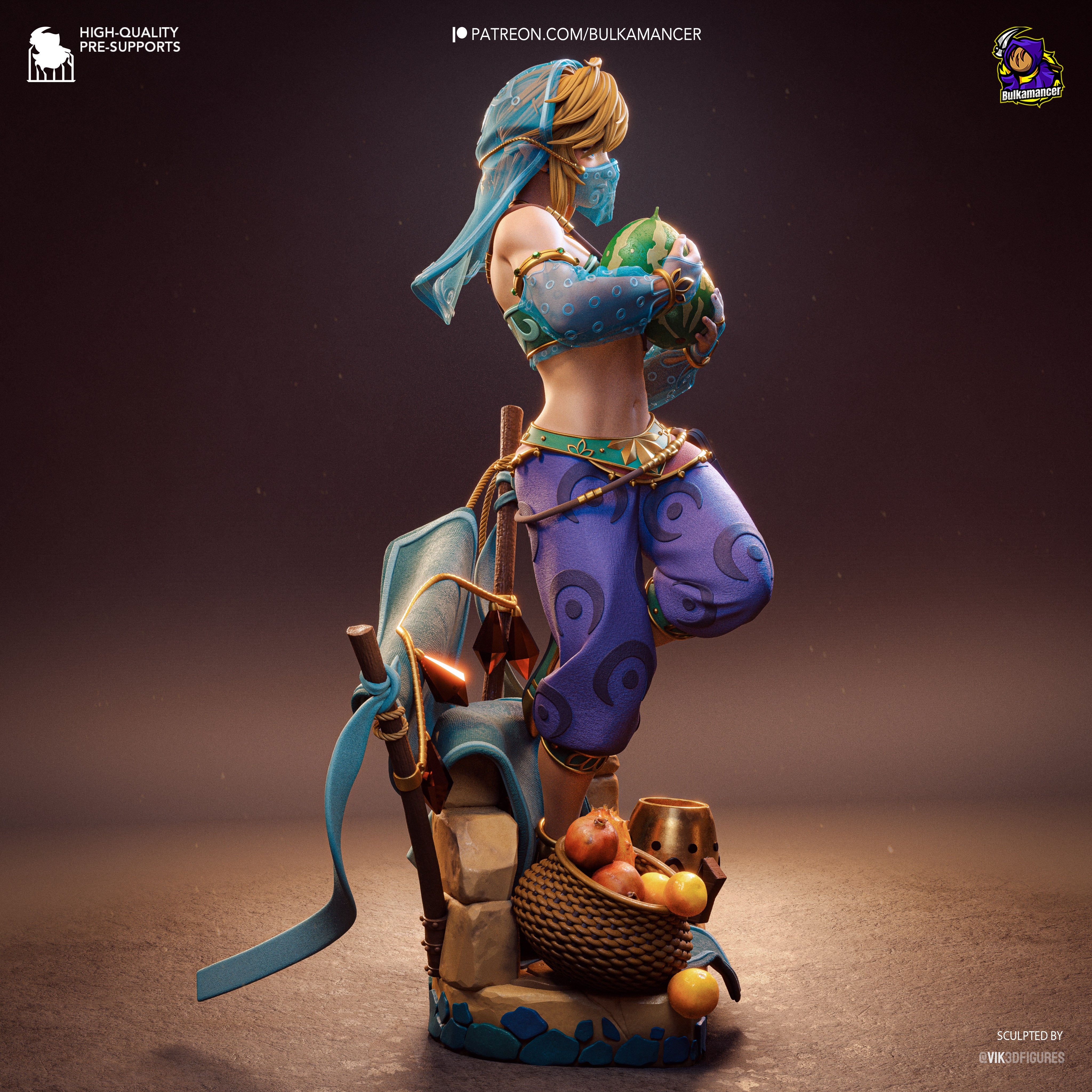 Gerudo Vai Hero Statue