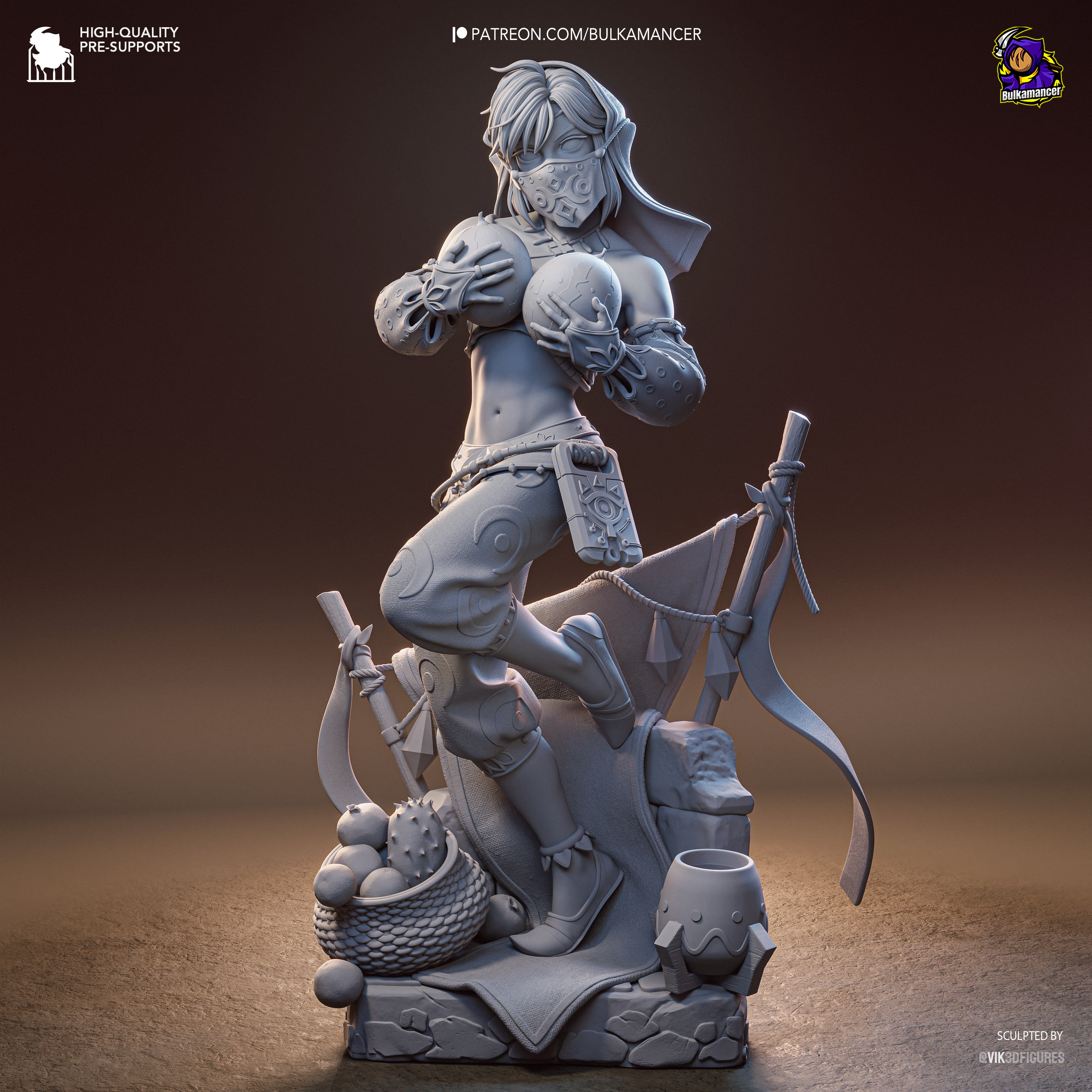 Gerudo Vai Hero Statue