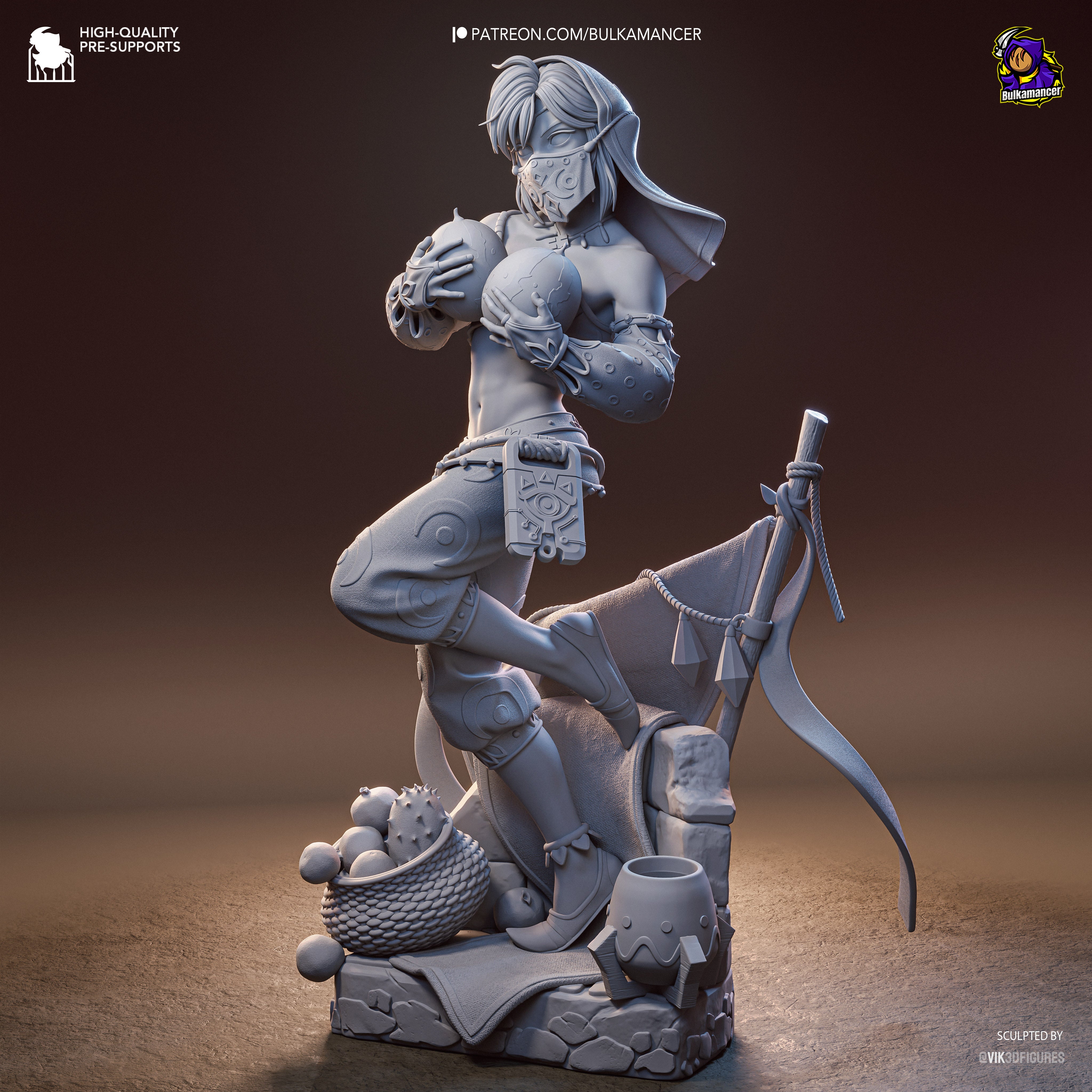 Gerudo Vai Hero Statue