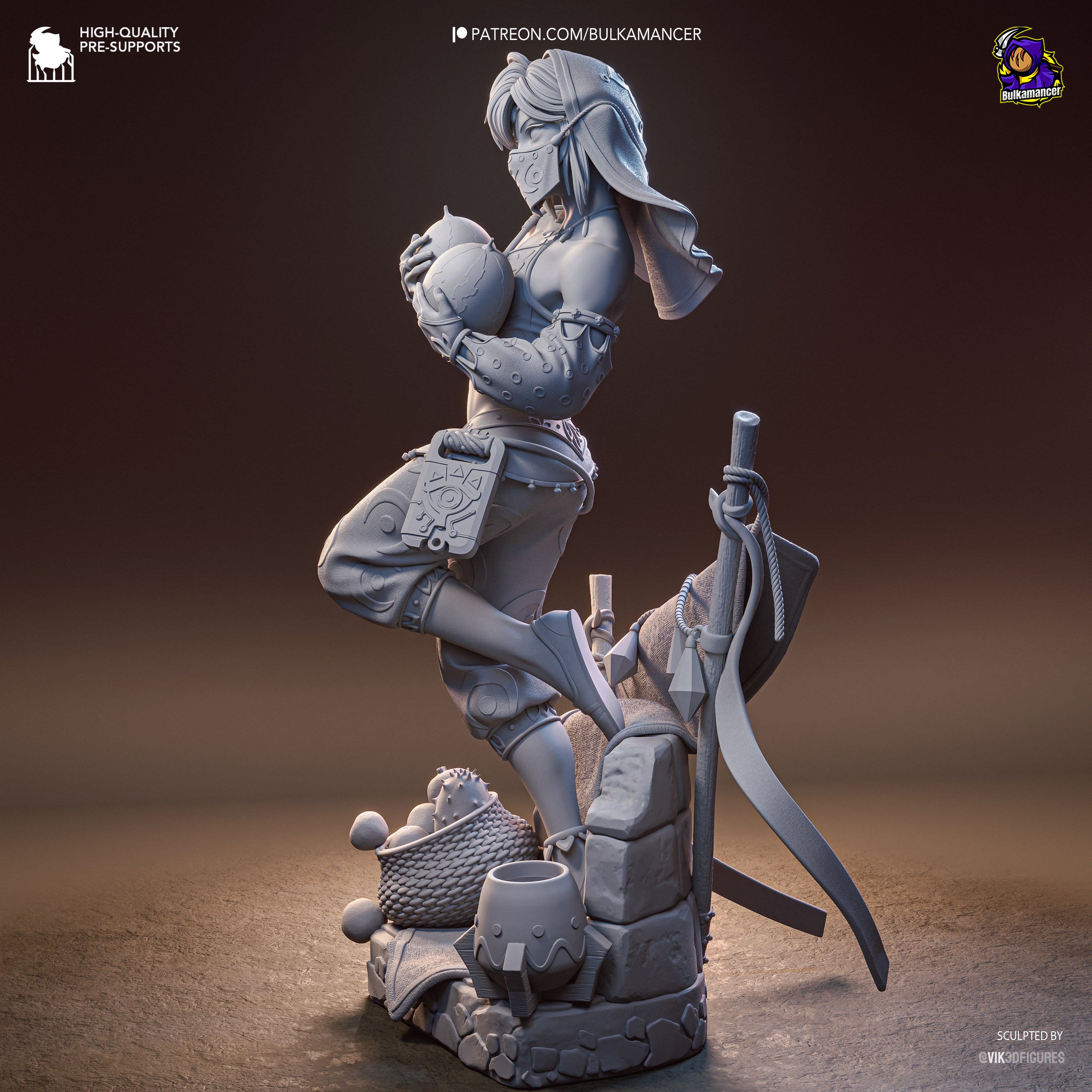 Gerudo Vai Hero Statue
