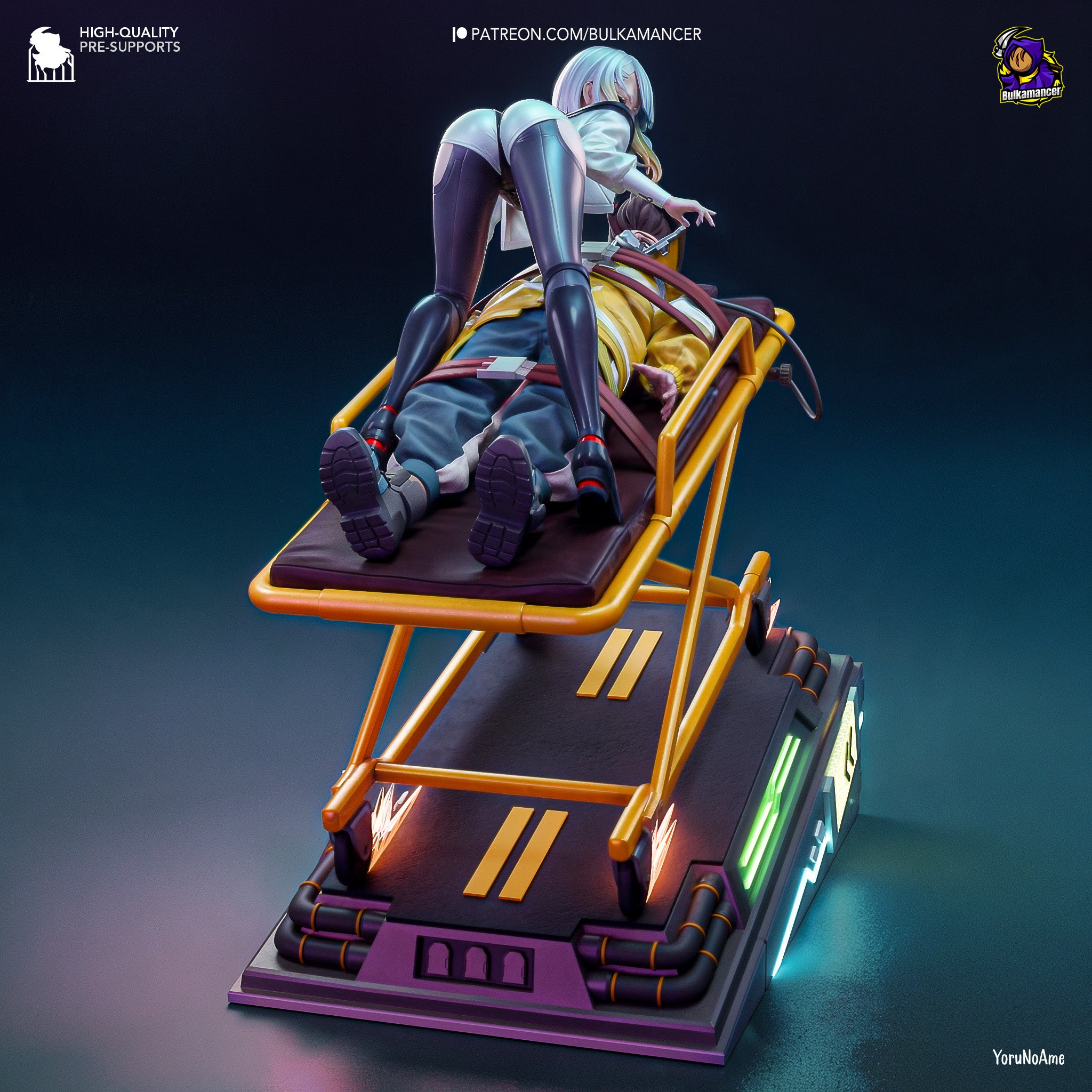 Lovers on the Edge | Maximum Detailed 12K 3D printed figure