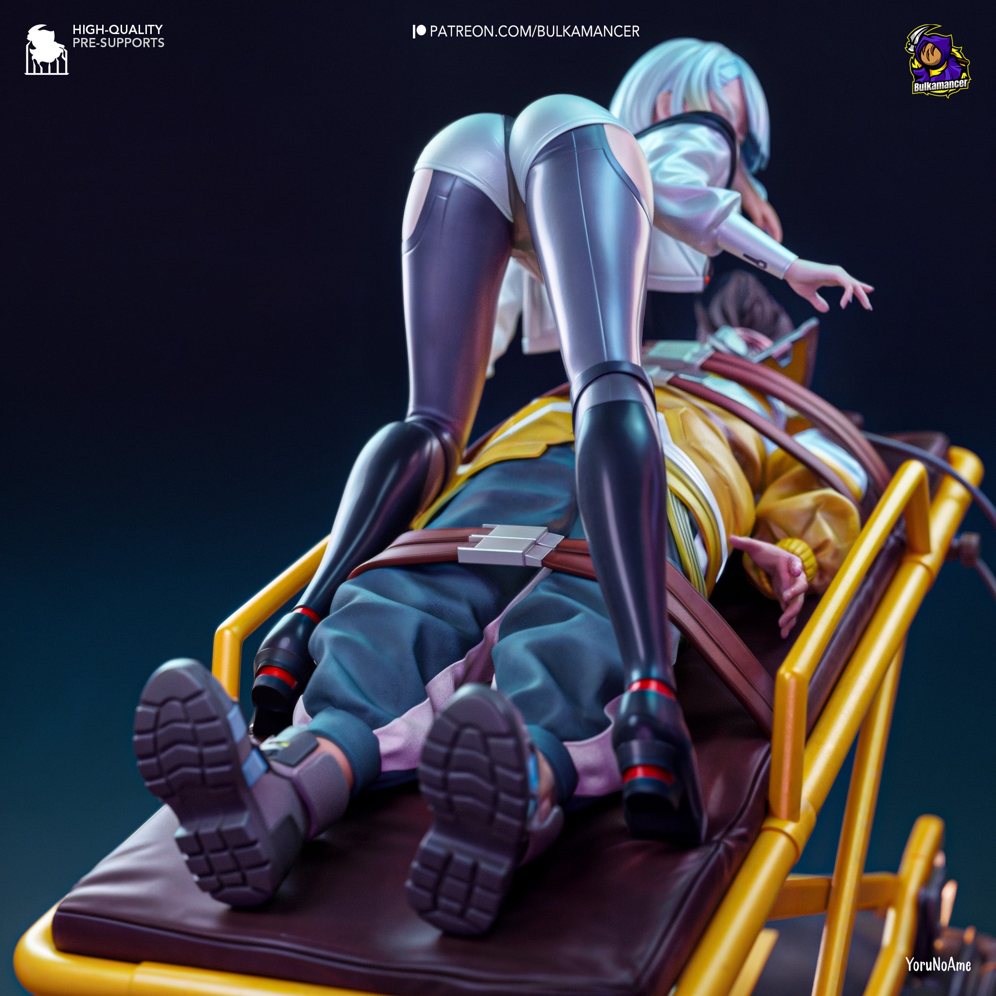 Lovers on the Edge | Maximum Detailed 12K 3D printed figure