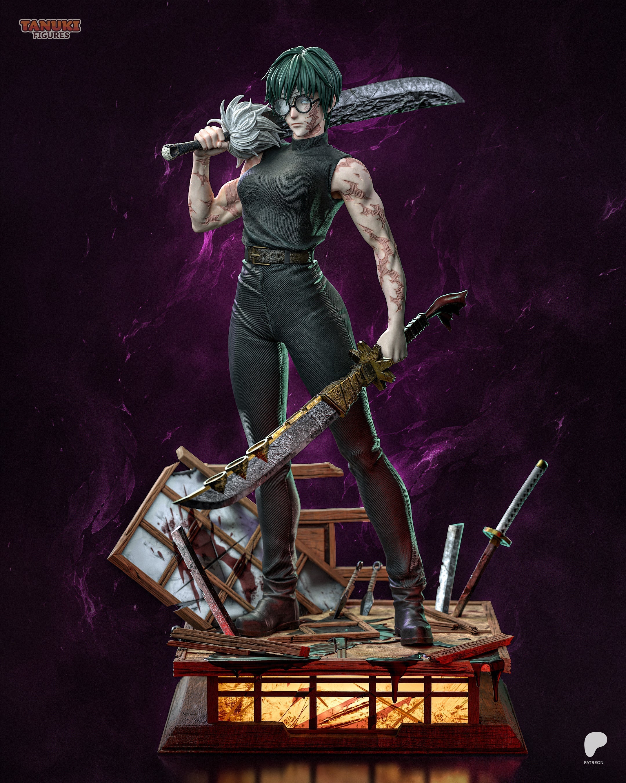 The Split Soul Statue