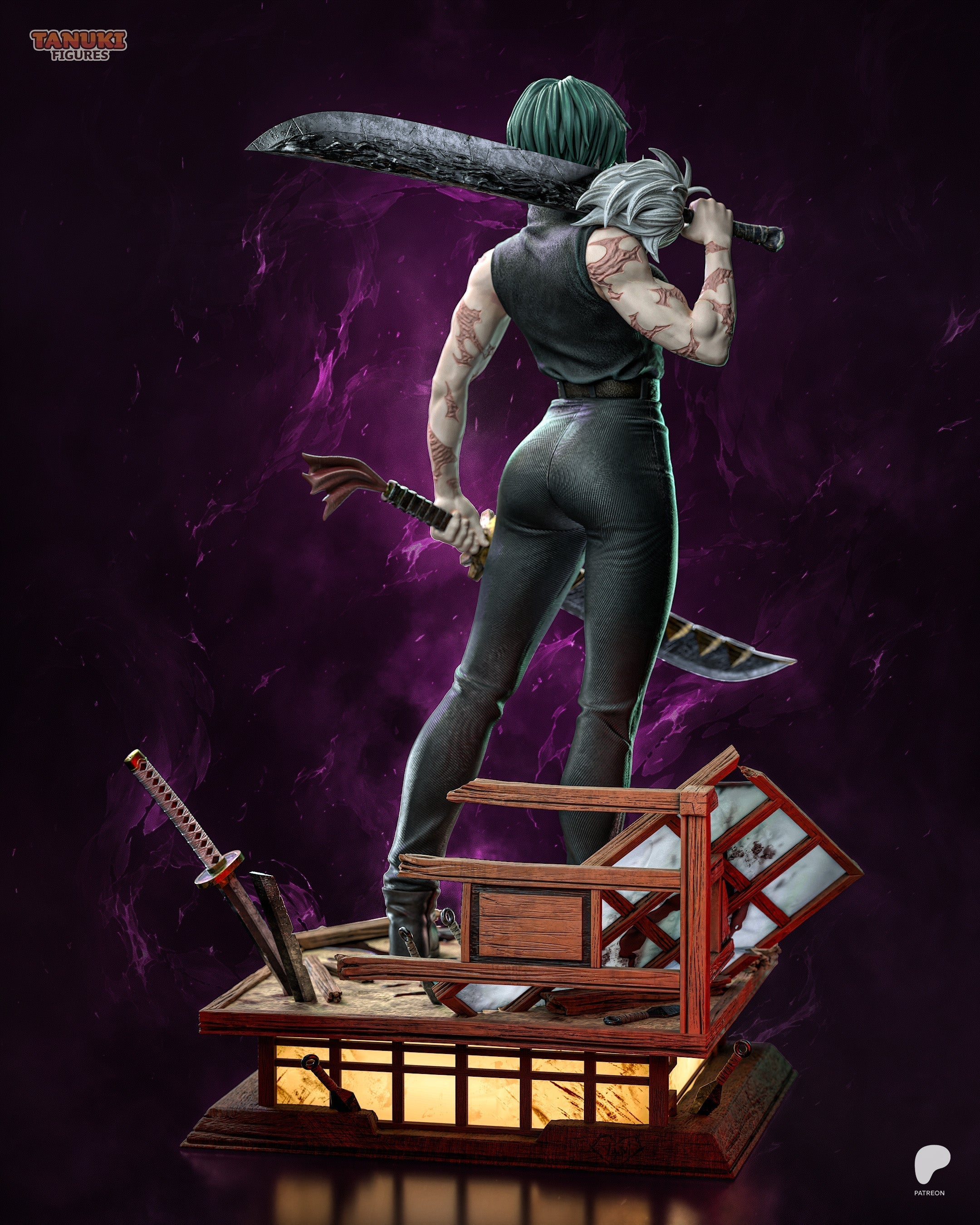 The Split Soul Statue