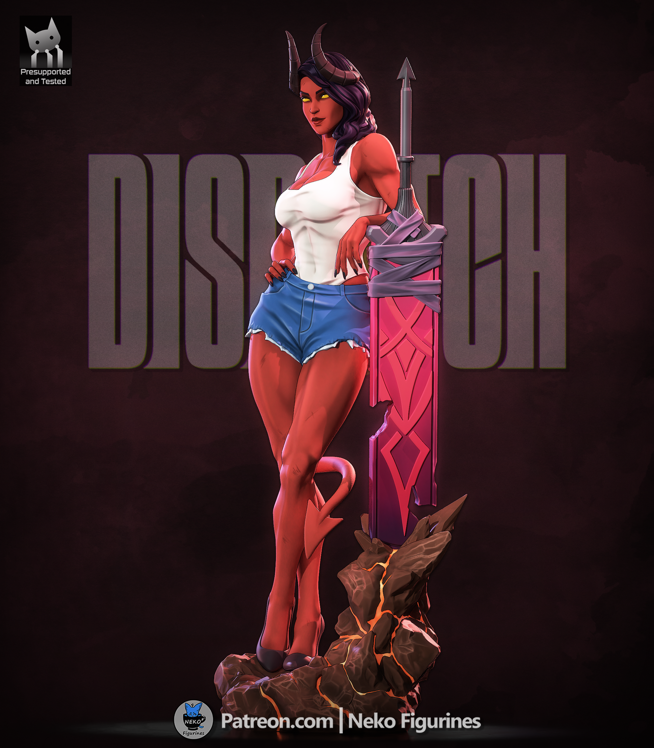 Mistress of Hell Statue