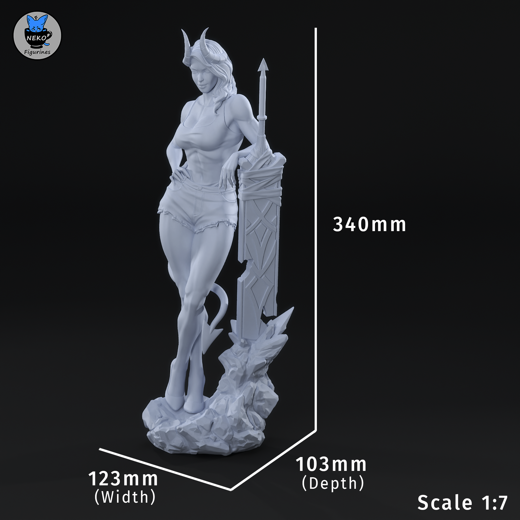 Mistress of Hell Statue