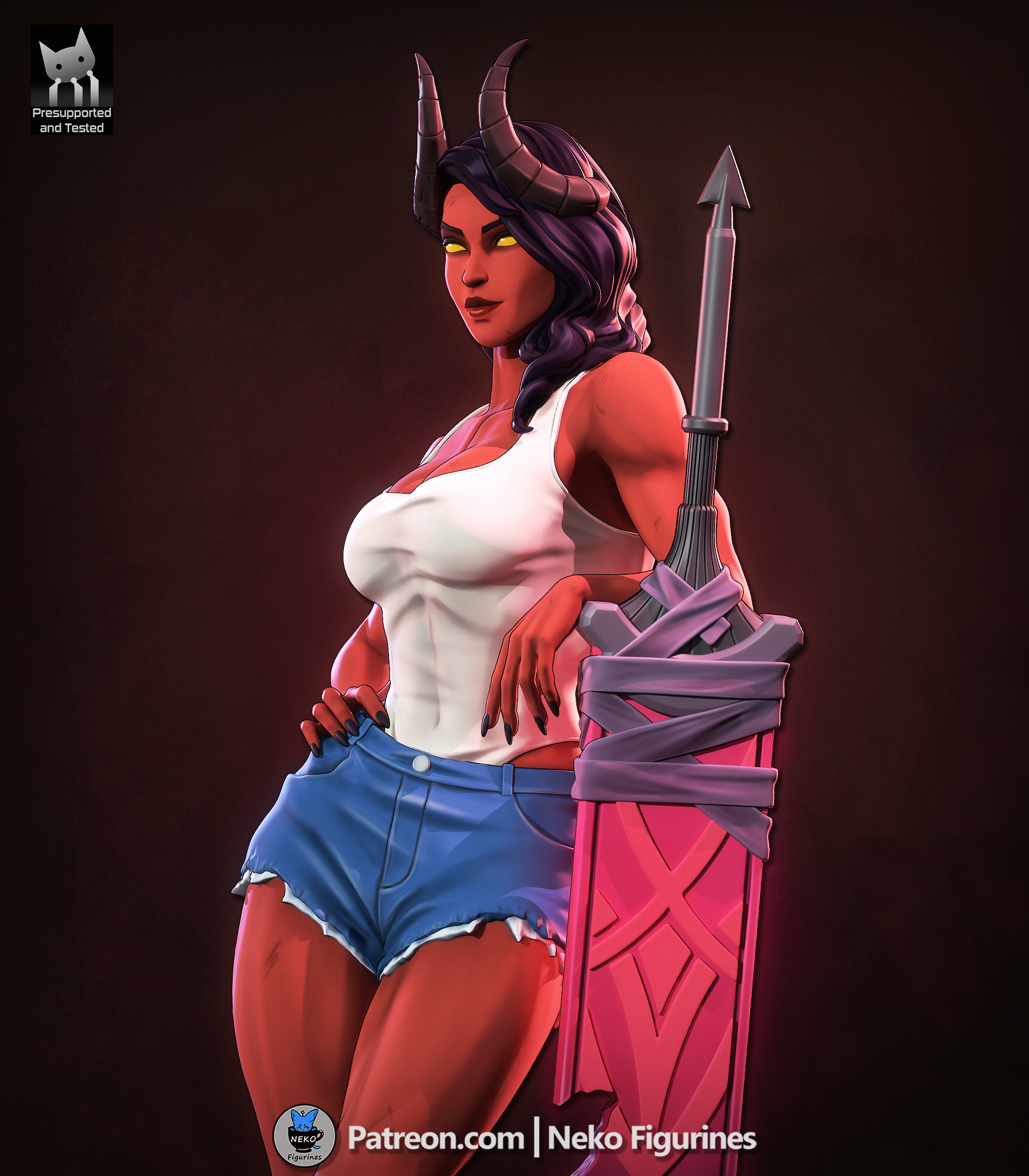 Mistress of Hell Statue