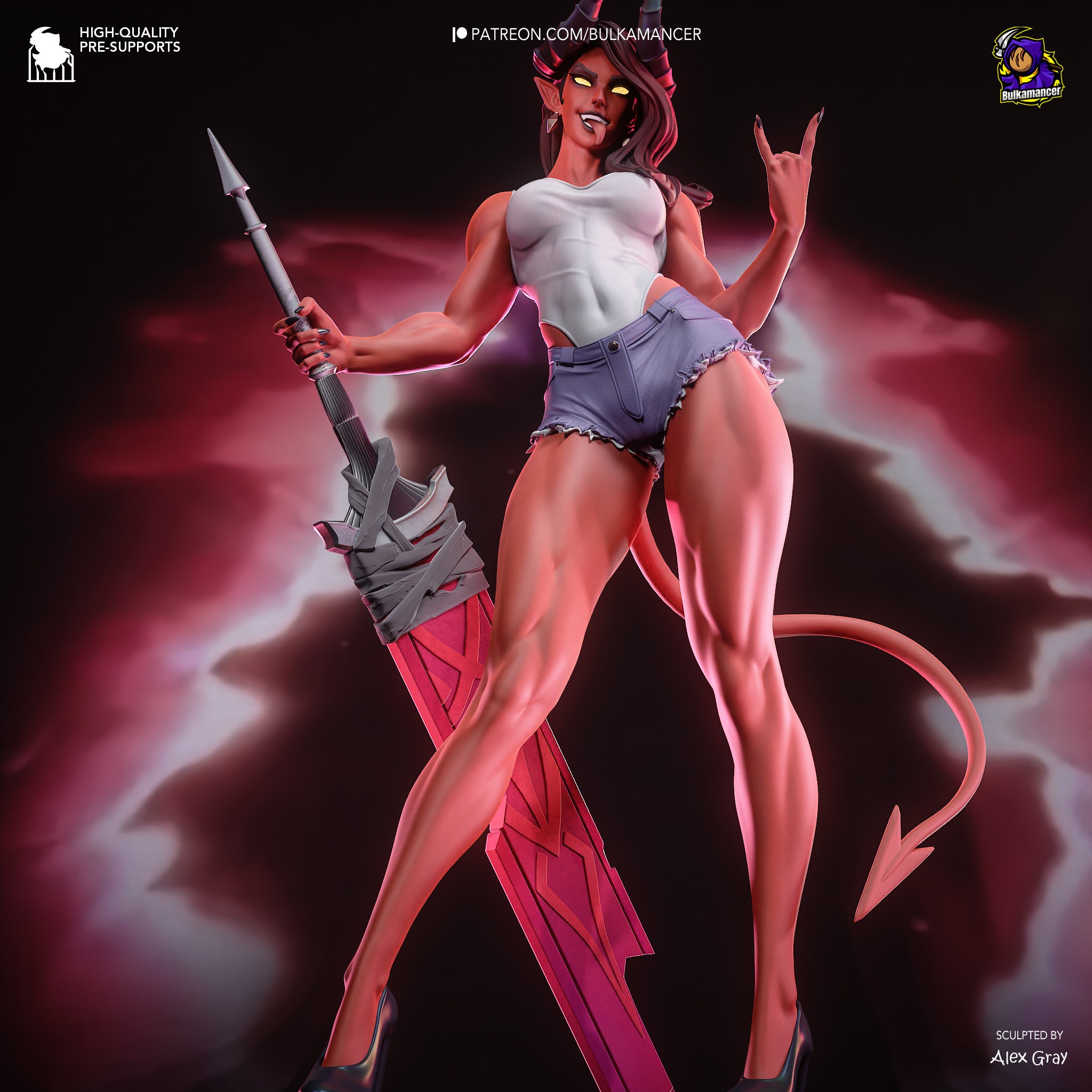 The Hell-Raiser | Maximum Detailed 12K 3D printed figure