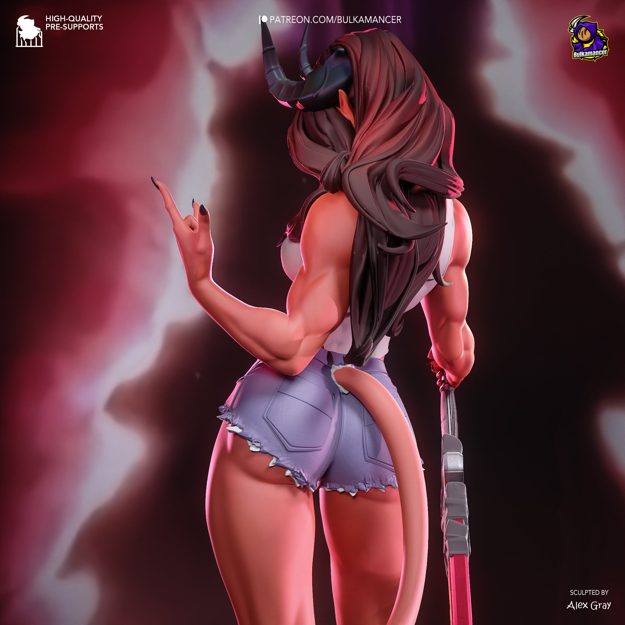 The Hell-Raiser | Maximum Detailed 12K 3D printed figure