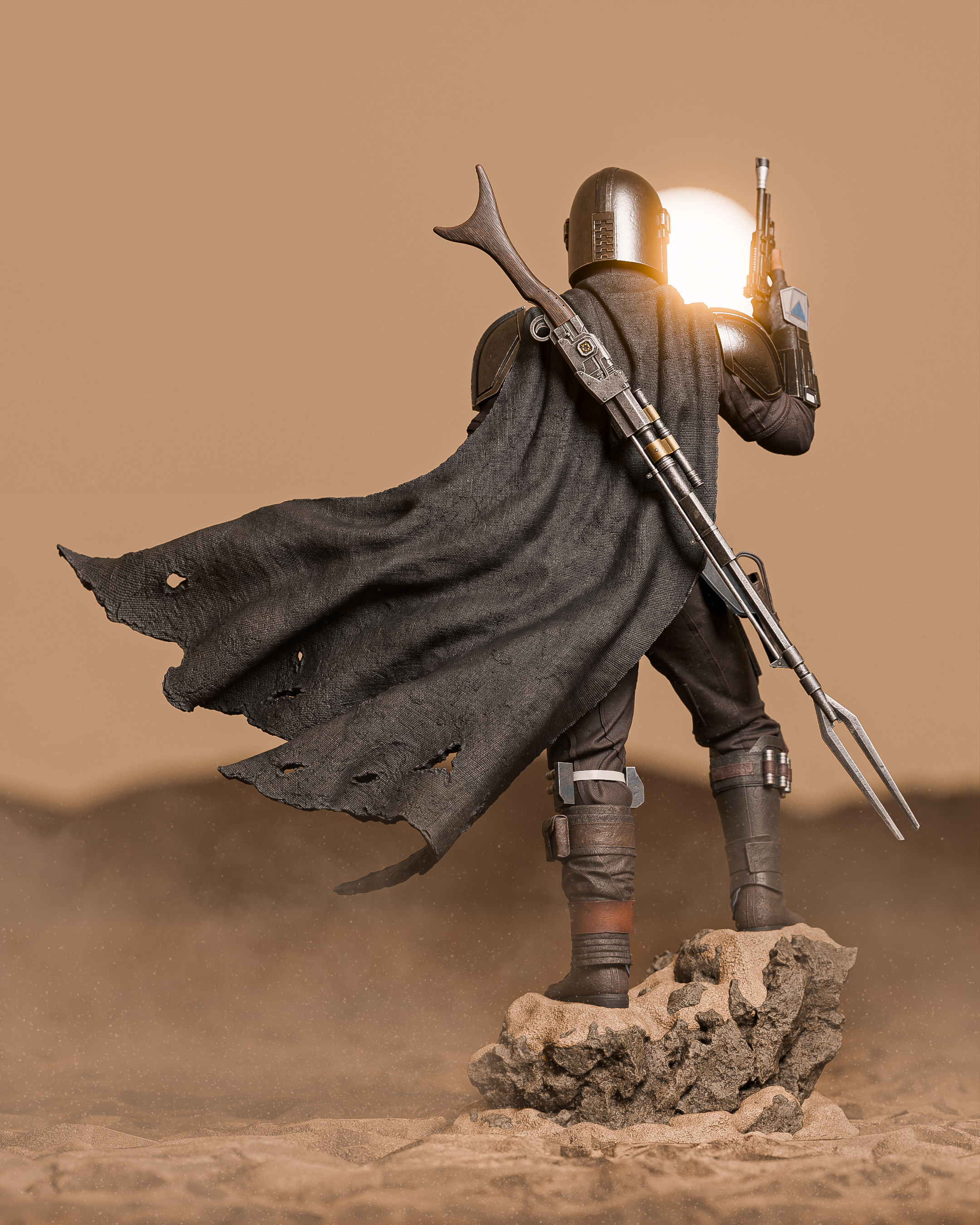 The Bounty Hunter Statue
