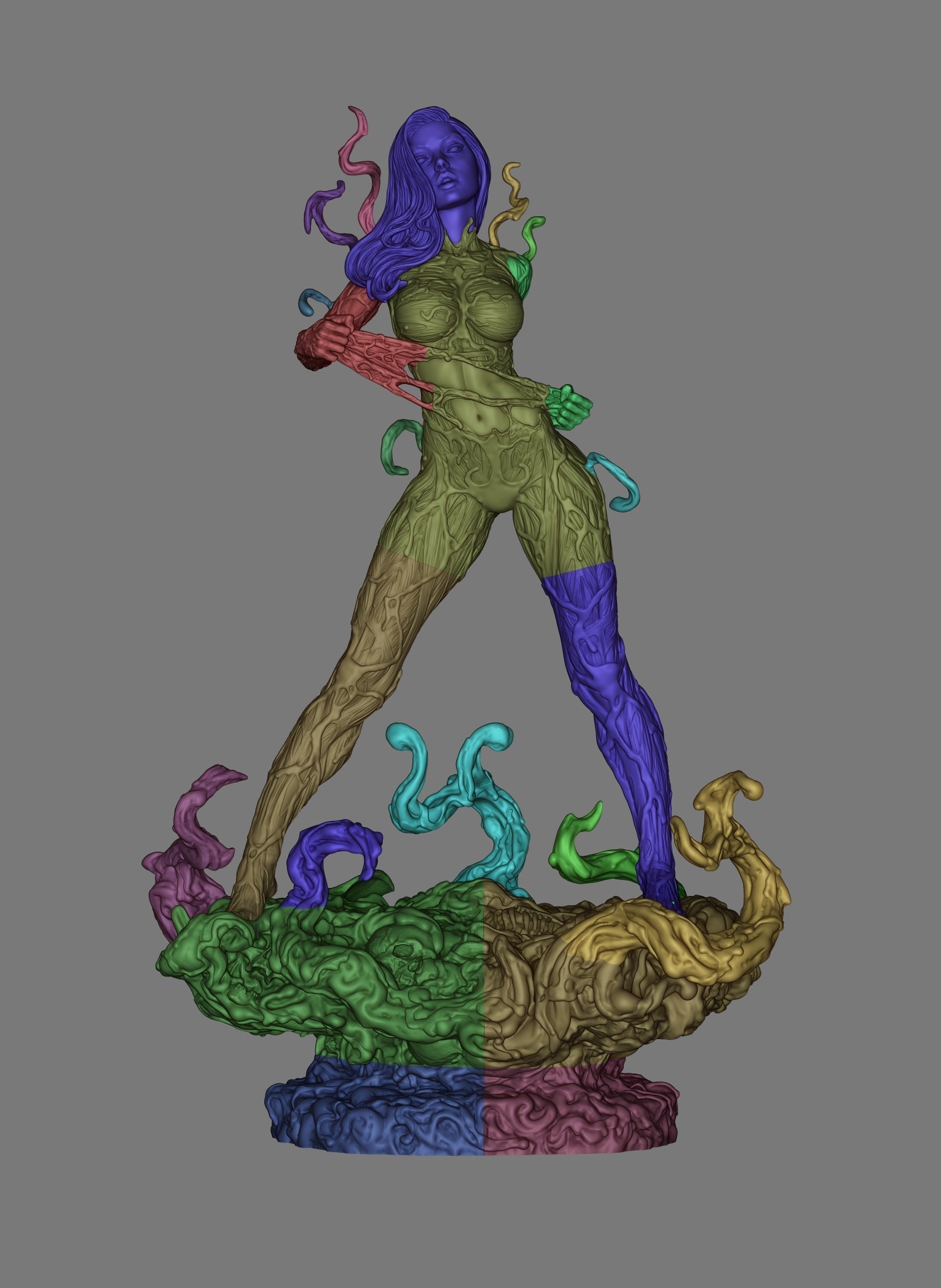 Carnage Jane Statue