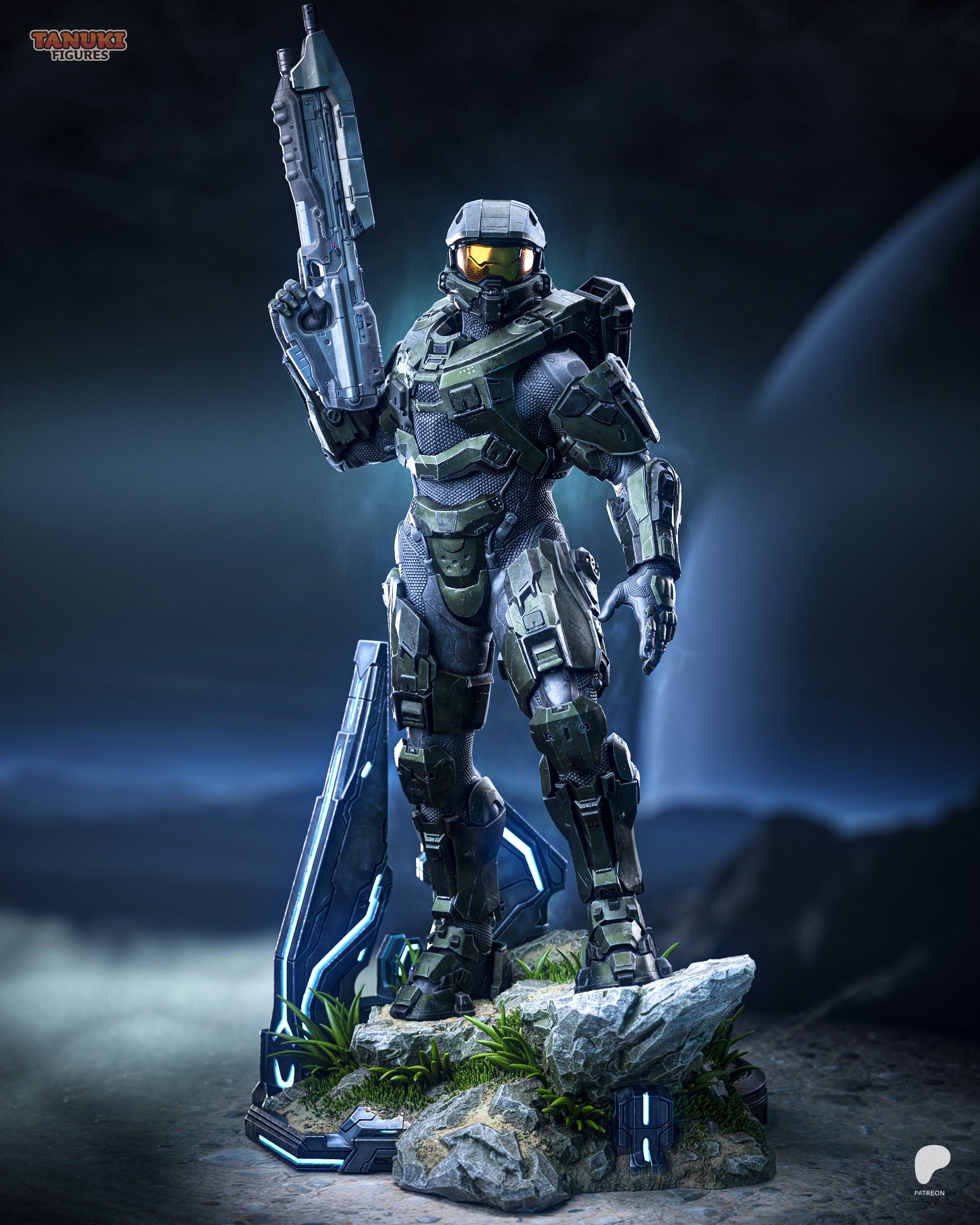 The Master Chief Statue